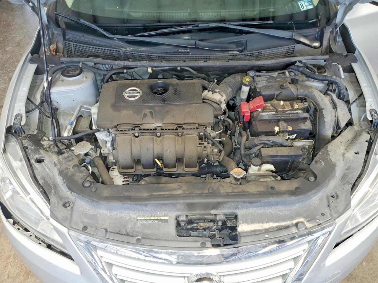 2015 Nissan Sentra Sv Silver vin: 3N1AB7AP8FL663401