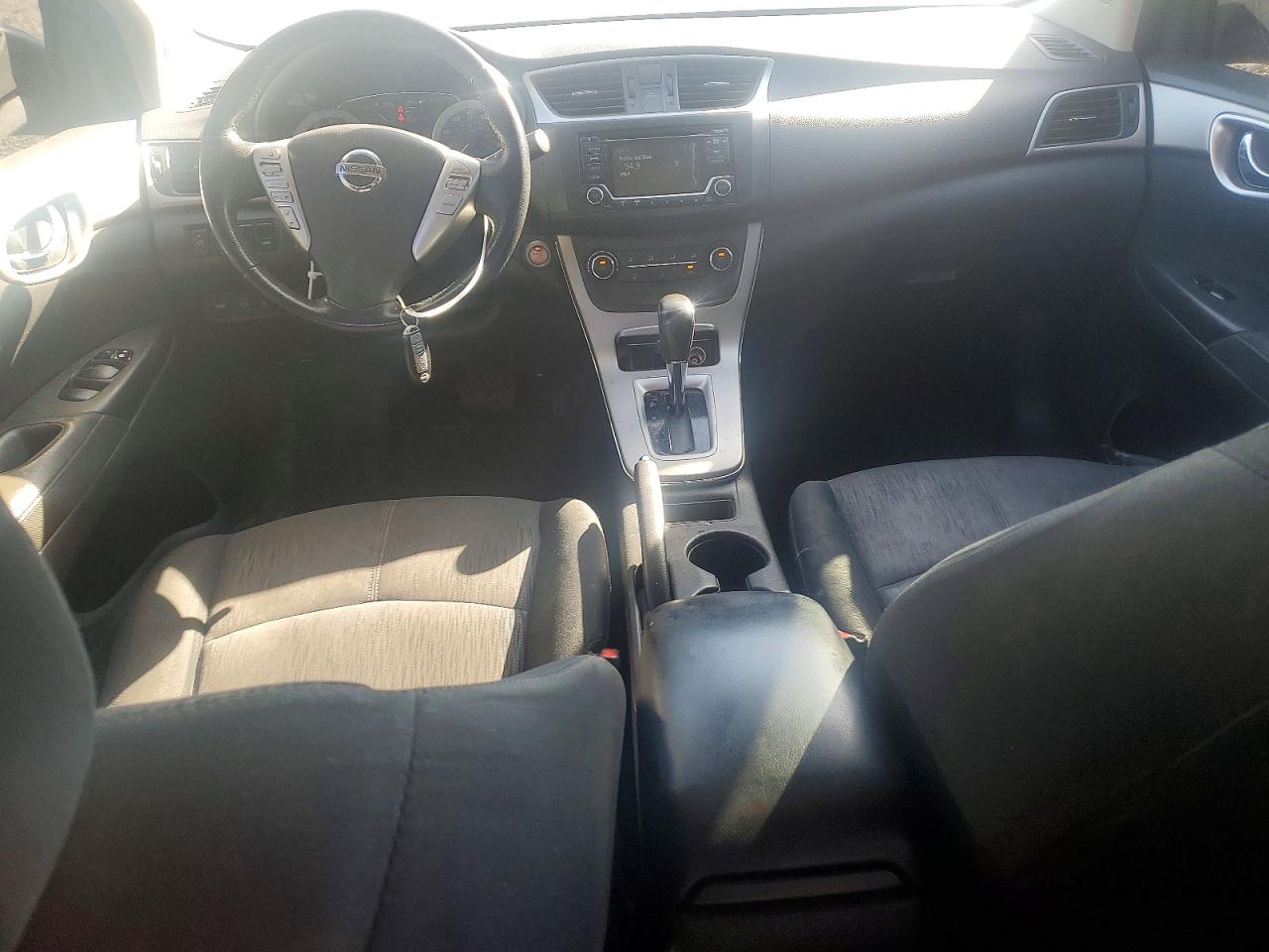 2015 Nissan Sentra Sv Gray vin: 3N1AB7AP8FL671448