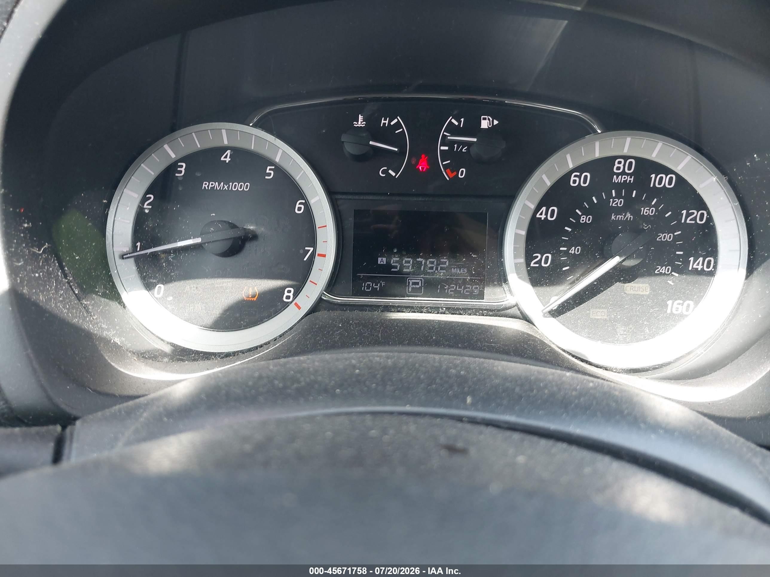 2015 Nissan Sentra Sv Red vin: 3N1AB7AP8FL678139