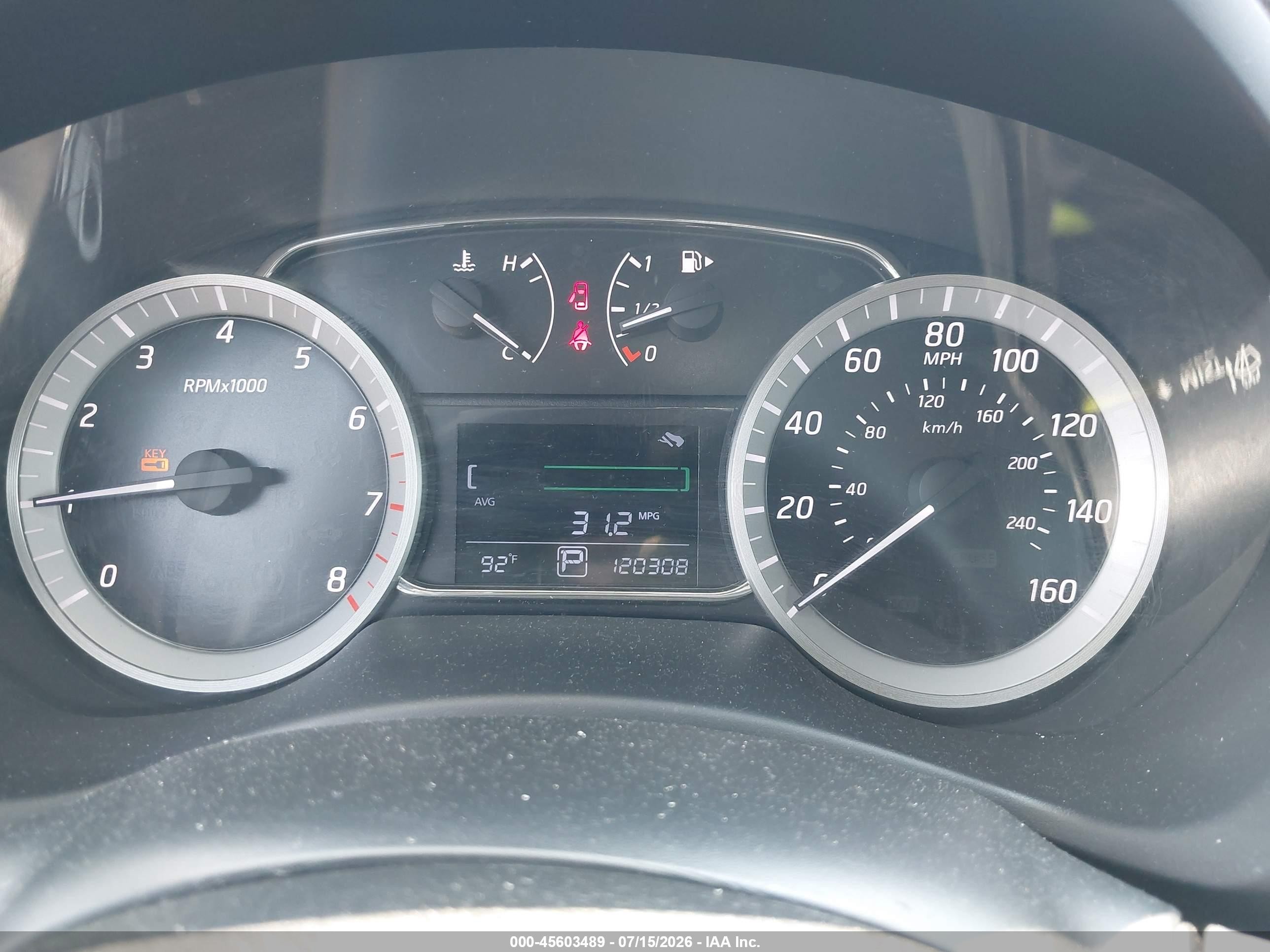 2015 Nissan Sentra Sv Gray vin: 3N1AB7AP8FL683325