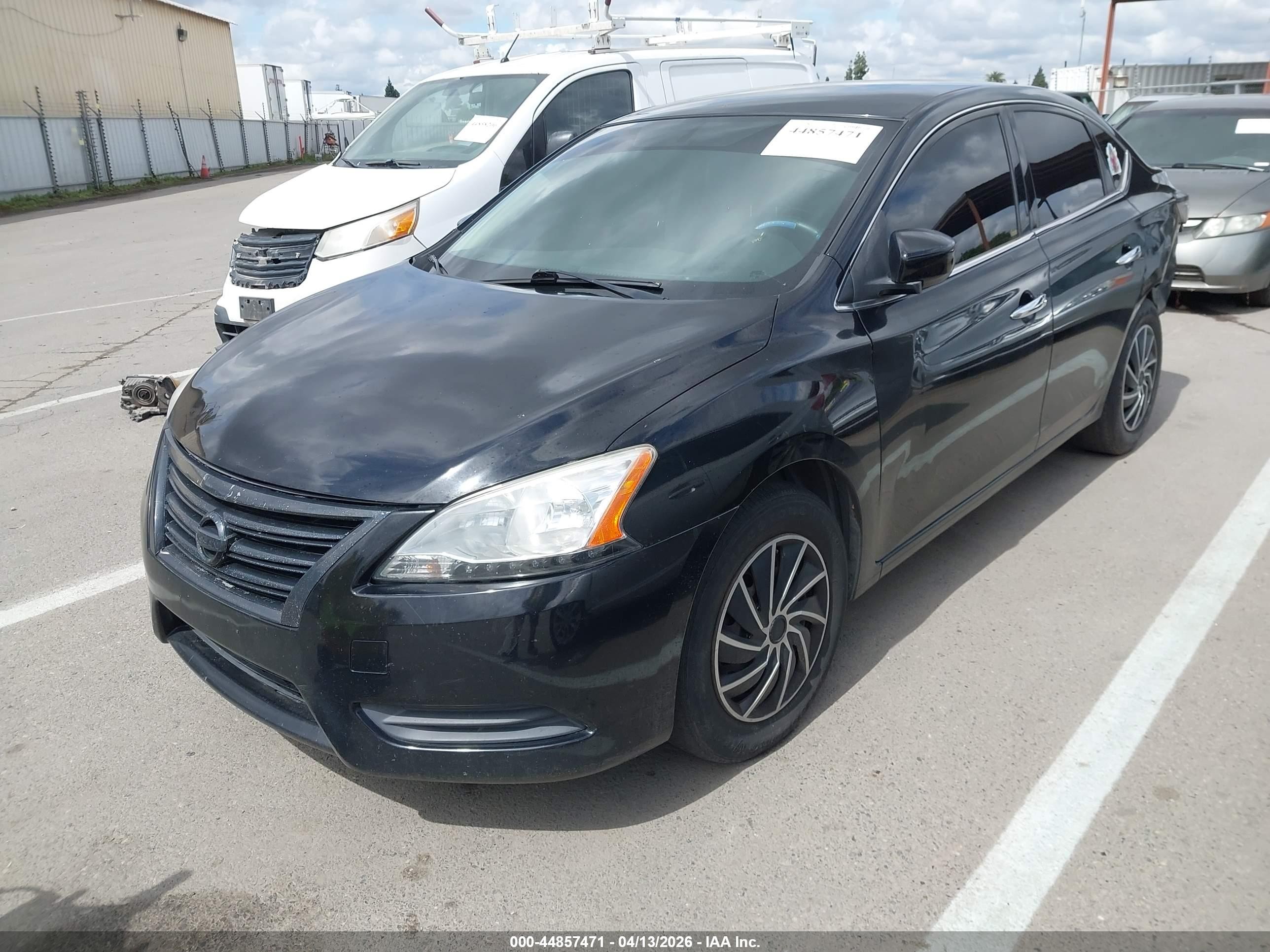 2015 Nissan Sentra Fe+ S/s/sl/sr/sv Черный vin: 3N1AB7AP8FY214528
