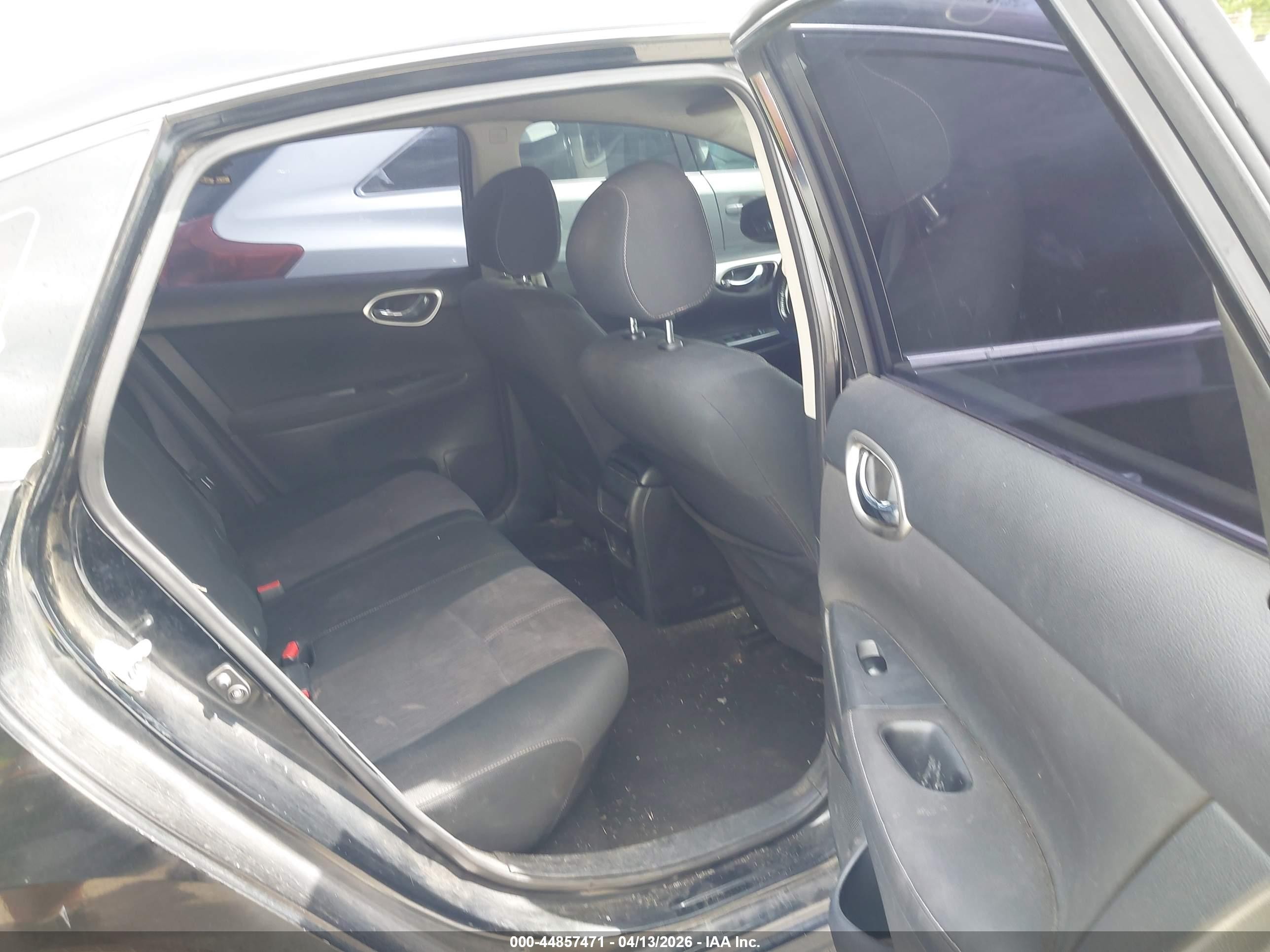 2015 Nissan Sentra Fe+ S/s/sl/sr/sv Черный vin: 3N1AB7AP8FY214528