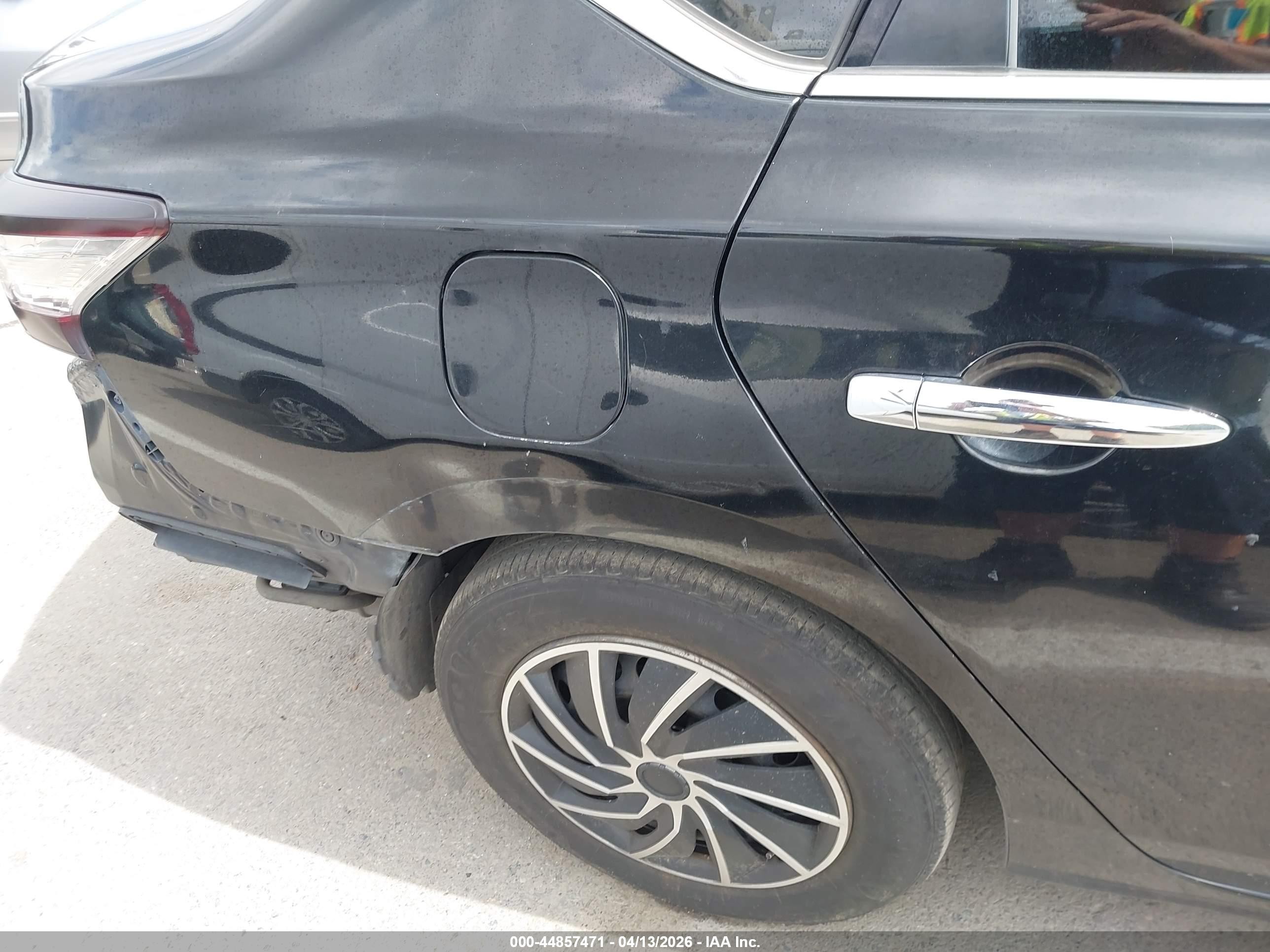 2015 Nissan Sentra Fe+ S/s/sl/sr/sv Черный vin: 3N1AB7AP8FY214528