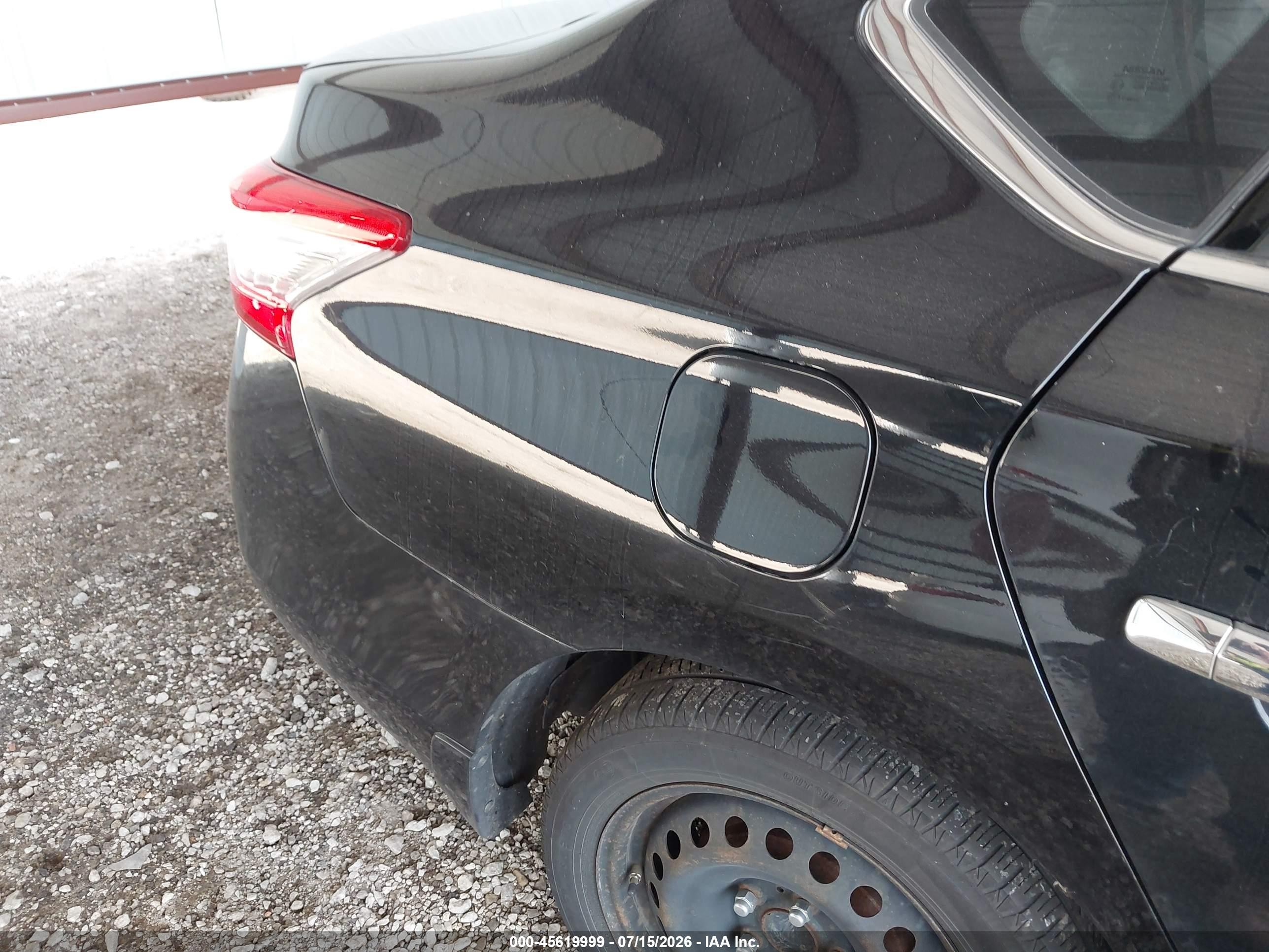 2015 Nissan Sentra S Black vin: 3N1AB7AP8FY224461
