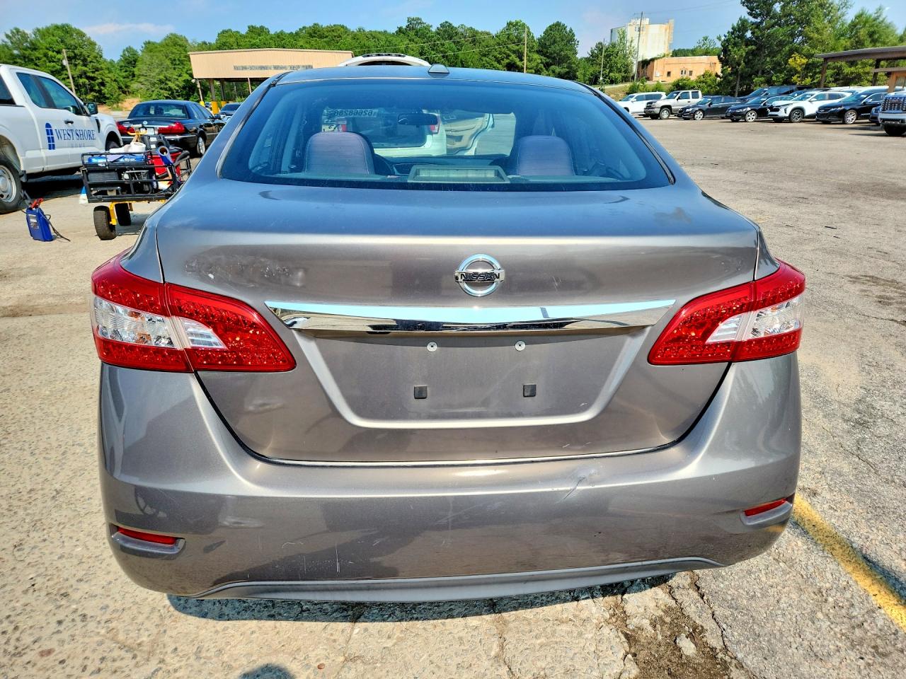 2015 Nissan Sentra Sv Желто-коричневый vin: 3N1AB7AP8FY237985