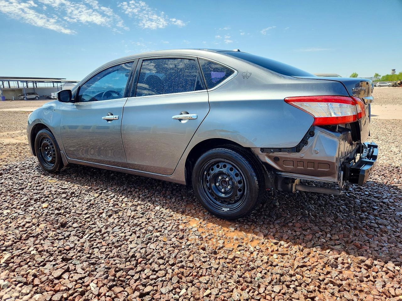 2015 Nissan Sentra Sv Gray vin: 3N1AB7AP8FY239249
