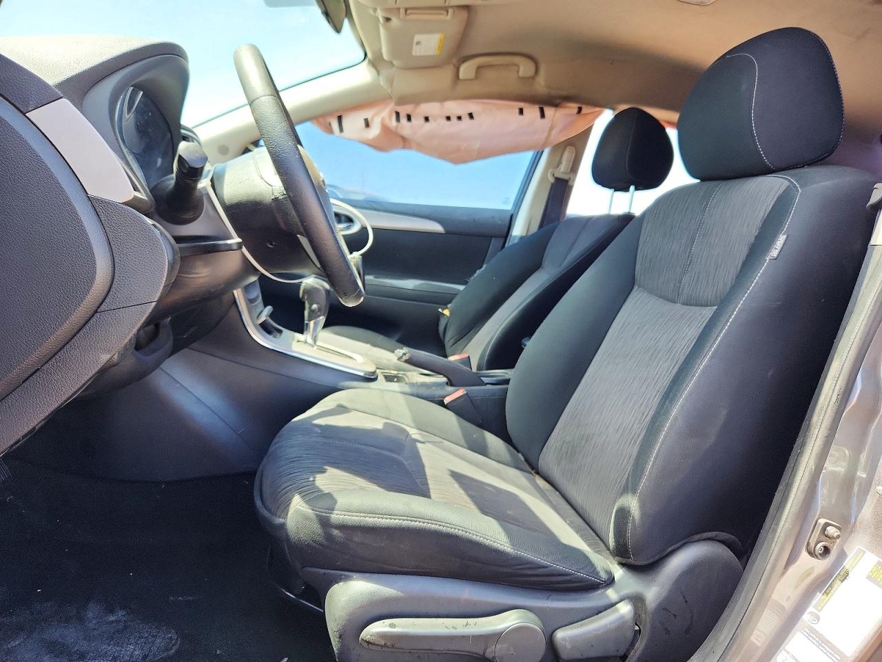 2015 Nissan Sentra Sv Gray vin: 3N1AB7AP8FY239249