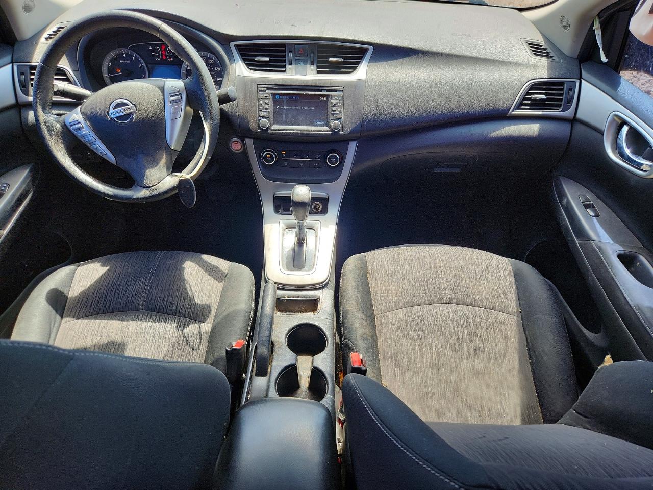 2015 Nissan Sentra Sv Gray vin: 3N1AB7AP8FY239249