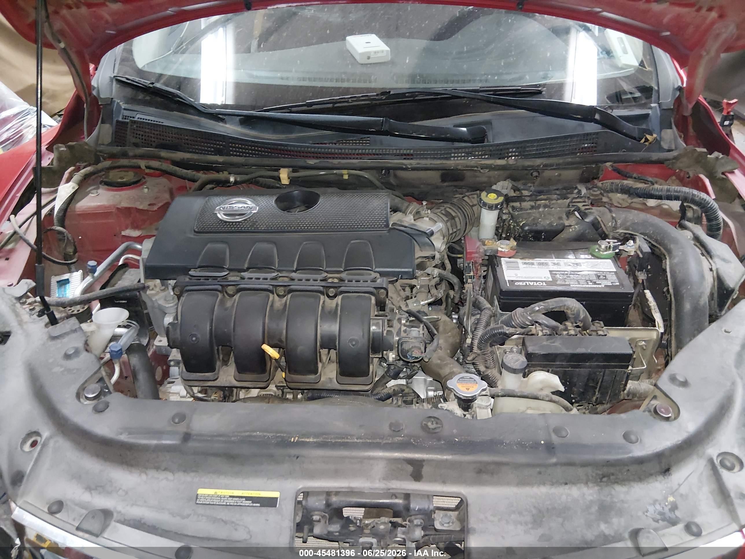 2015 Nissan Sentra Sr Red vin: 3N1AB7AP8FY240434