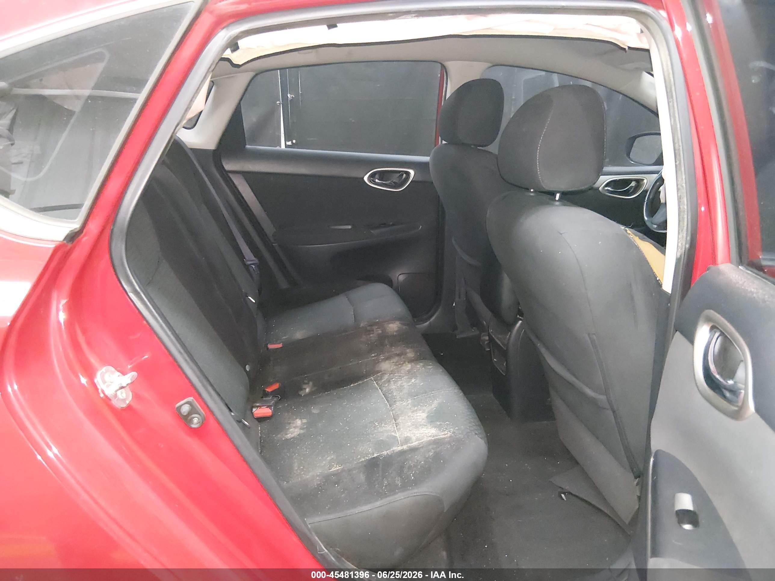 2015 Nissan Sentra Sr Red vin: 3N1AB7AP8FY240434