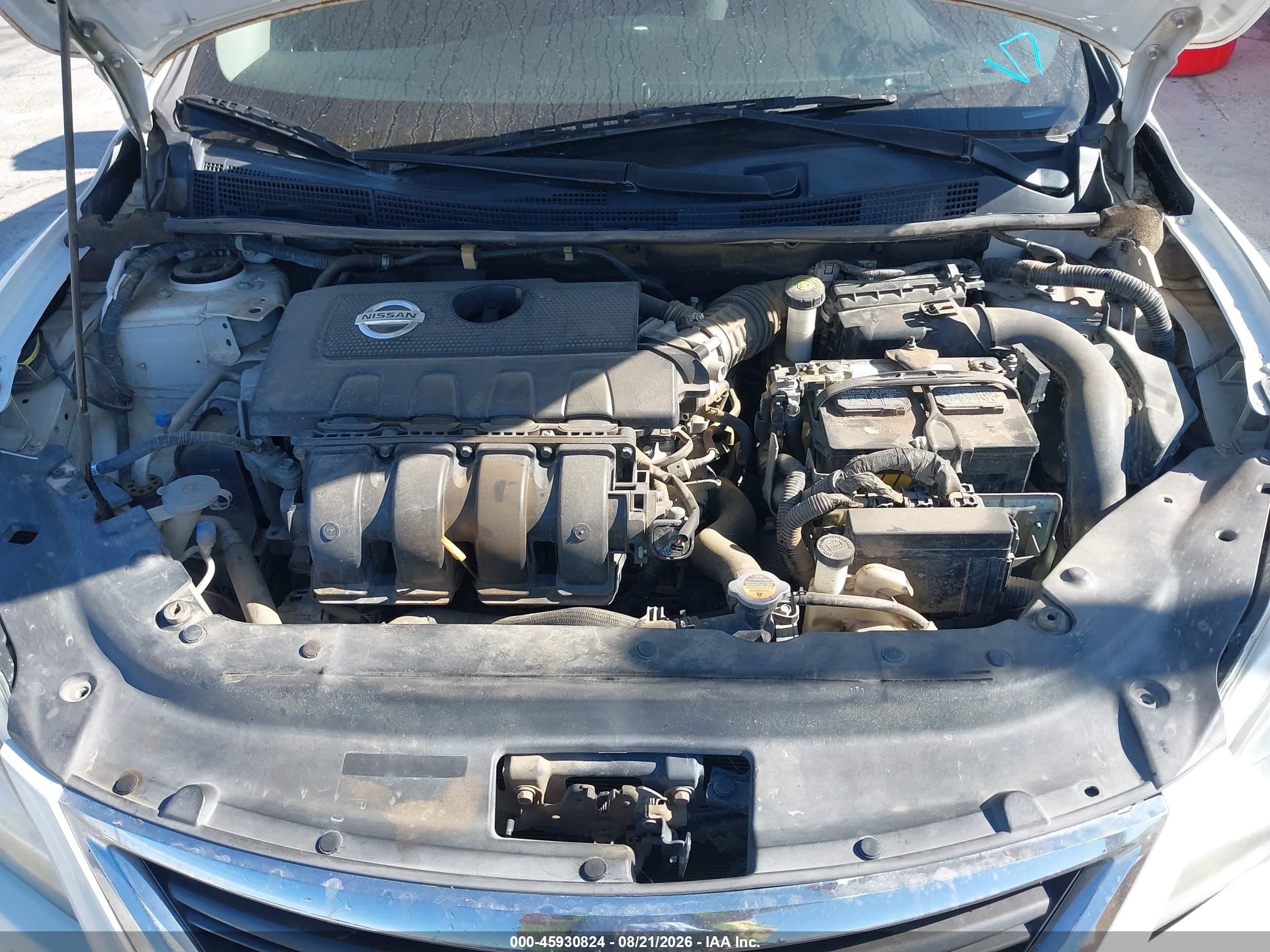 2015 Nissan Sentra Sr Белый vin: 3N1AB7AP8FY241549