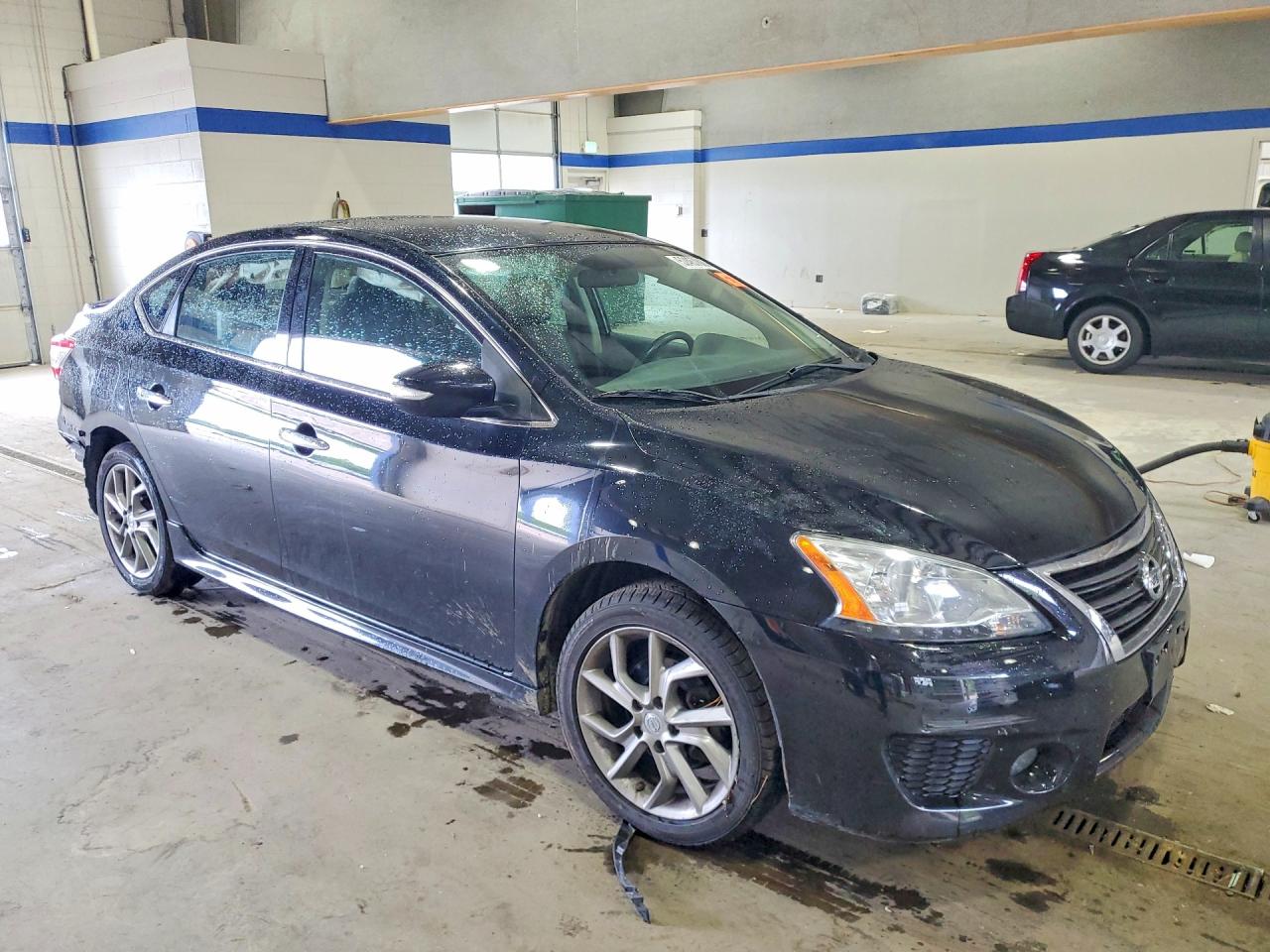 2015 Nissan Sentra Sr Black vin: 3N1AB7AP8FY244886