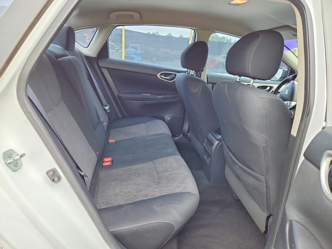 2015 Nissan Sentra Sv White vin: 3N1AB7AP8FY245858