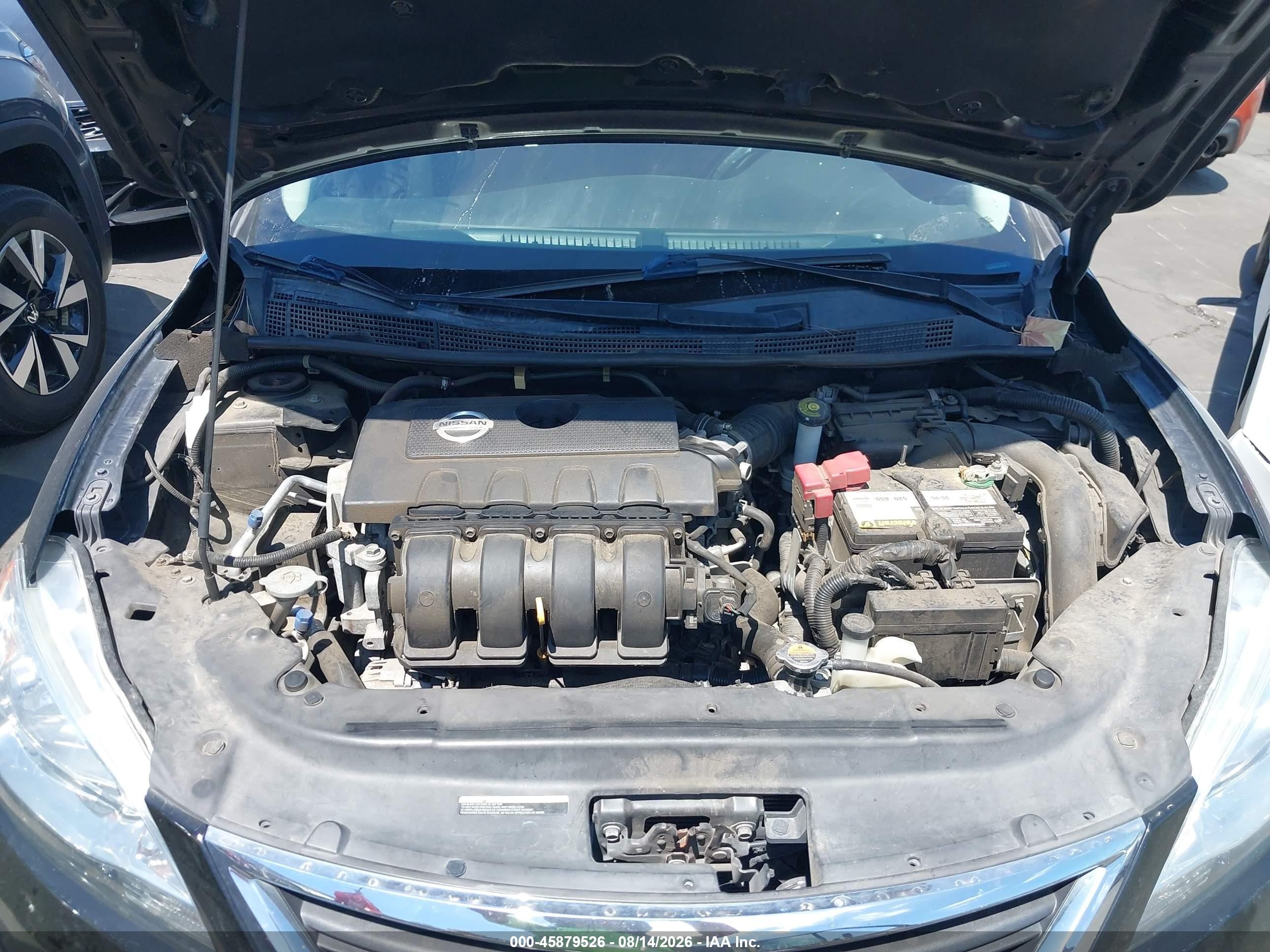2015 Nissan Sentra Sr Black vin: 3N1AB7AP8FY247450