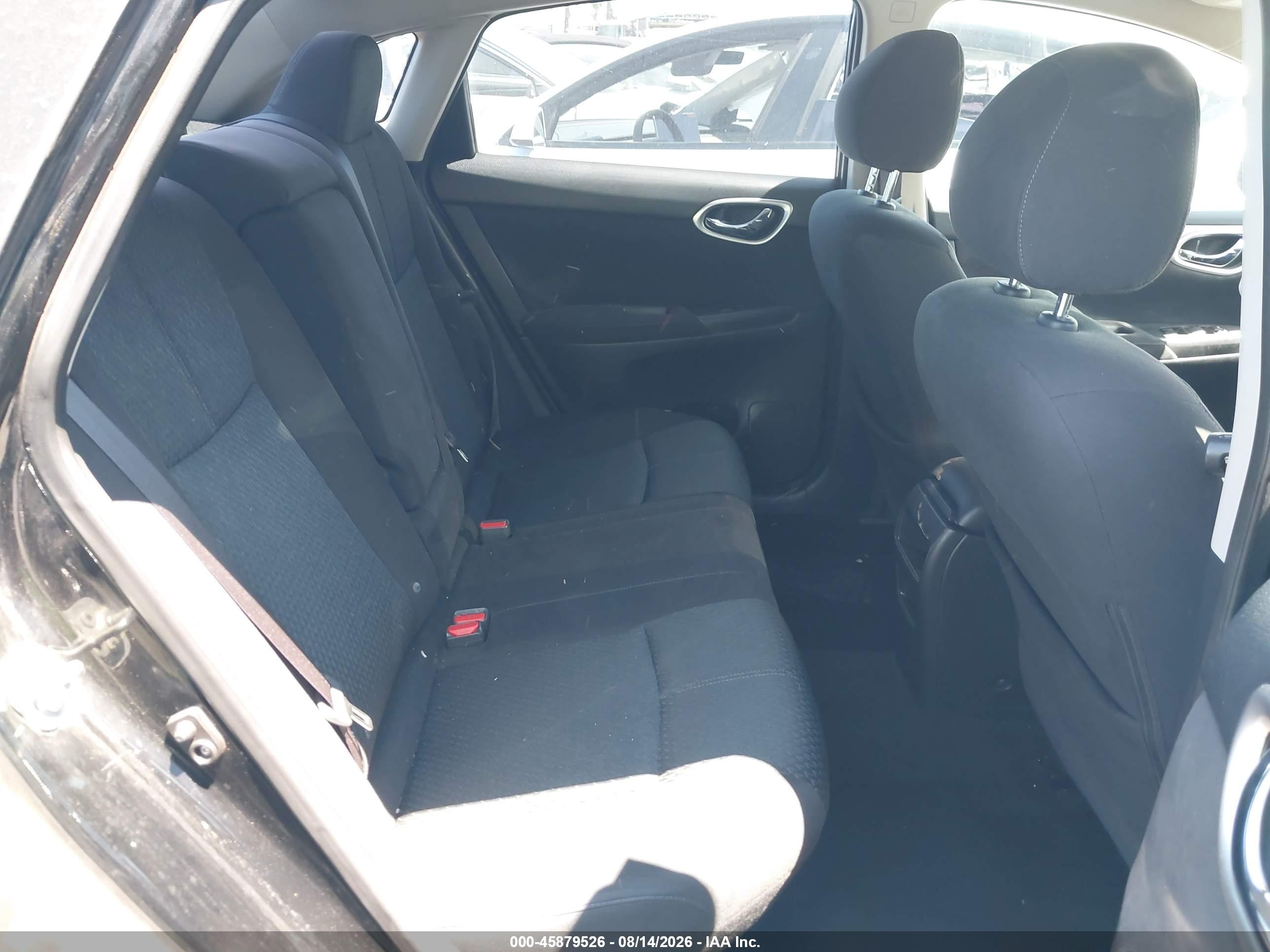 2015 Nissan Sentra Sr Black vin: 3N1AB7AP8FY247450