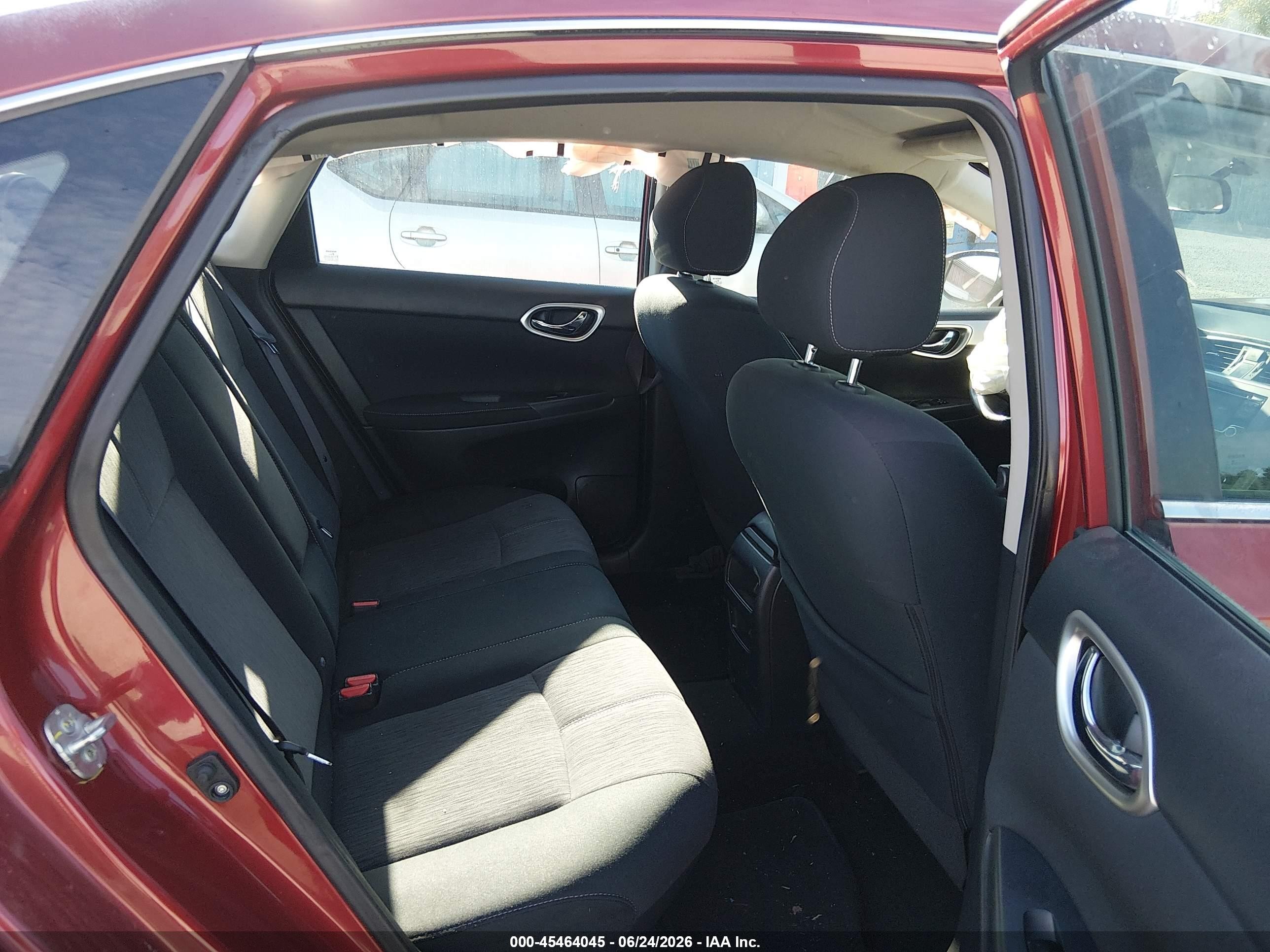 2015 Nissan Sentra Fe+ S/s/sl/sr/sv Red vin: 3N1AB7AP8FY253040