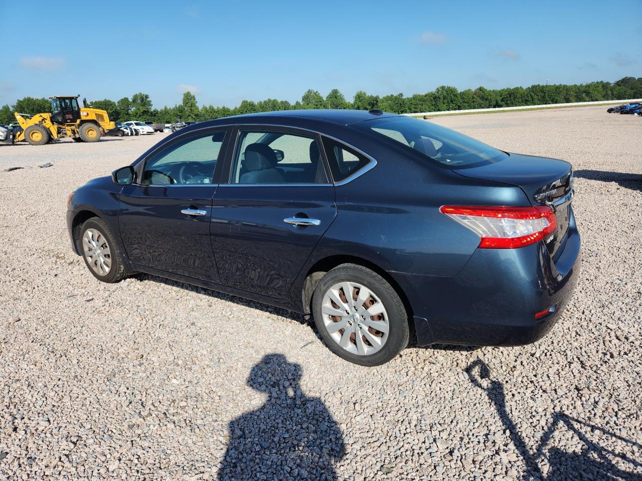2015 Nissan Sentra Sv Бирюзовый vin: 3N1AB7AP8FY256472