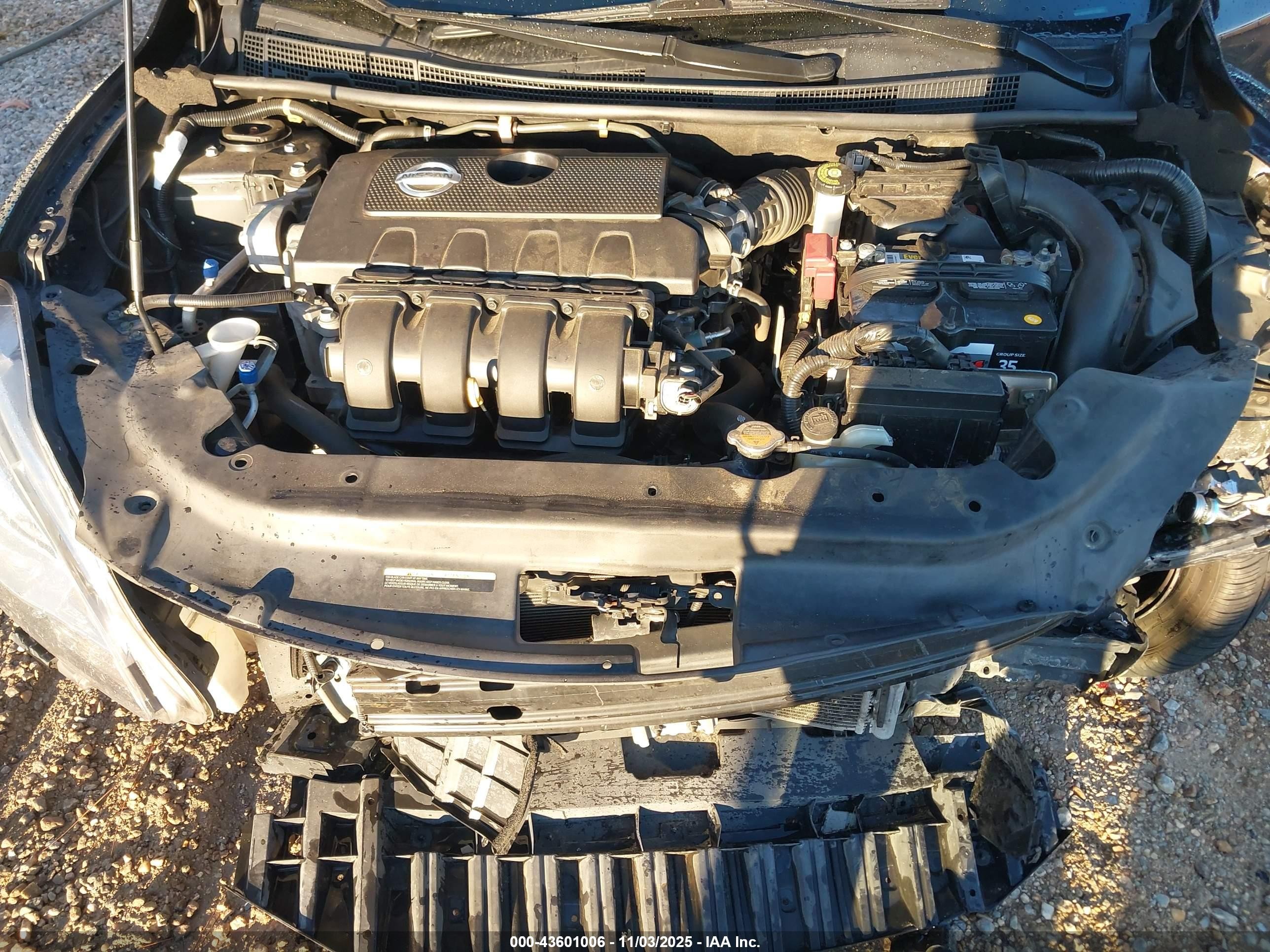2015 Nissan Sentra S Черный vin: 3N1AB7AP8FY258609