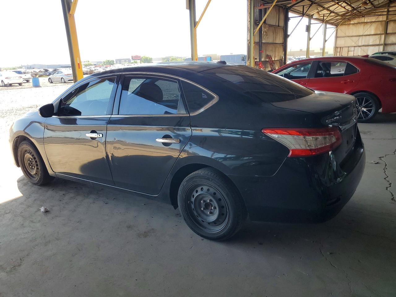 2015 Nissan Sentra Sv Black vin: 3N1AB7AP8FY261056