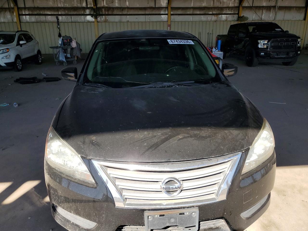 2015 Nissan Sentra Sv Black vin: 3N1AB7AP8FY261056
