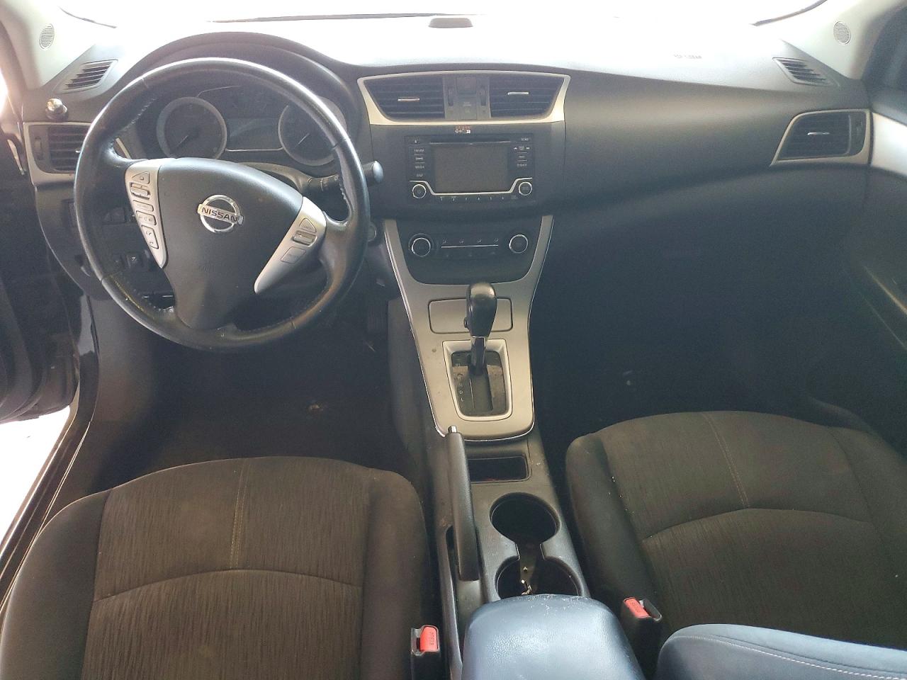 2015 Nissan Sentra Sv Black vin: 3N1AB7AP8FY261056