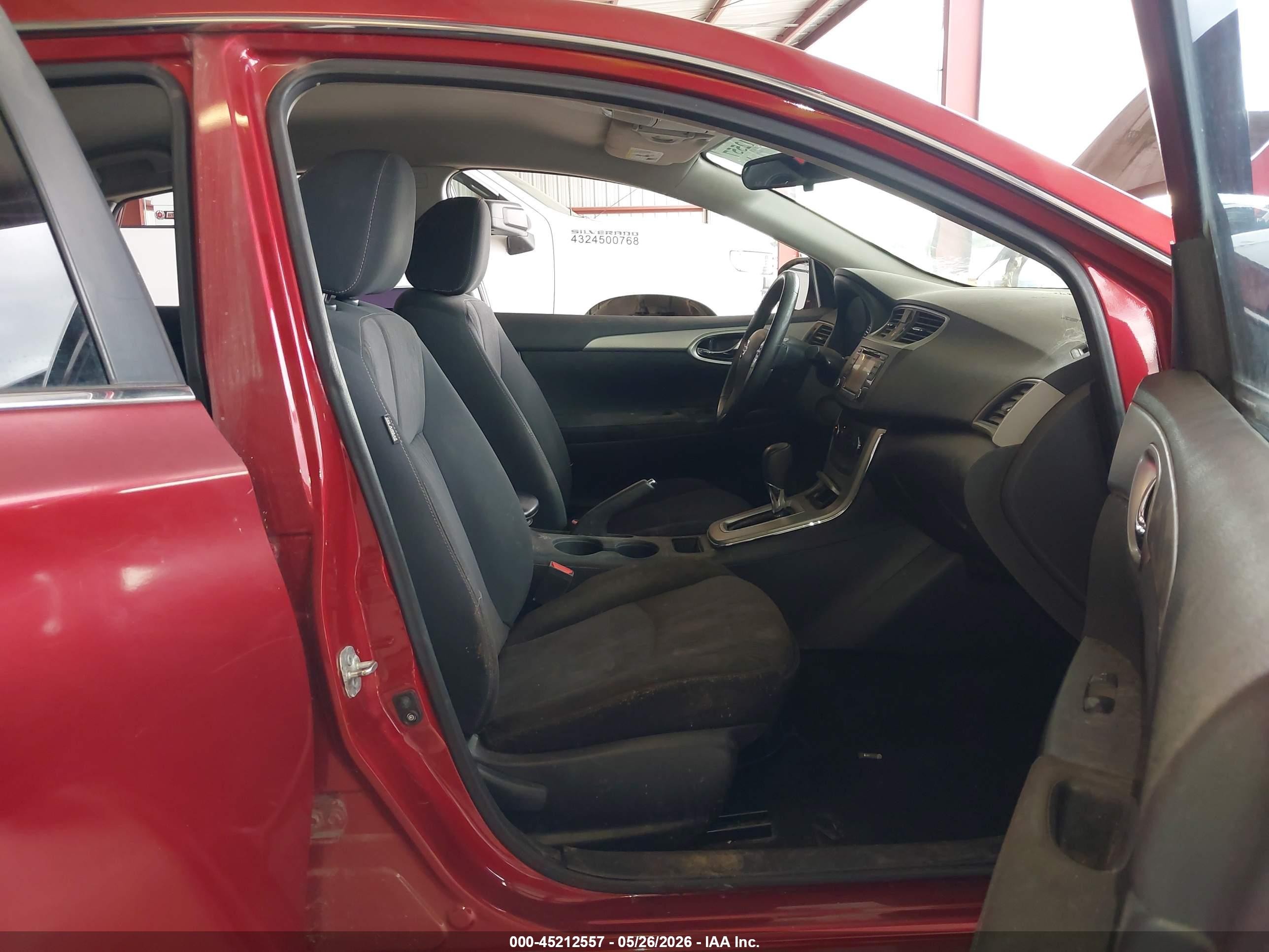 2015 Nissan Sentra Fe+ S/s/sl/sr/sv Красный vin: 3N1AB7AP8FY265561