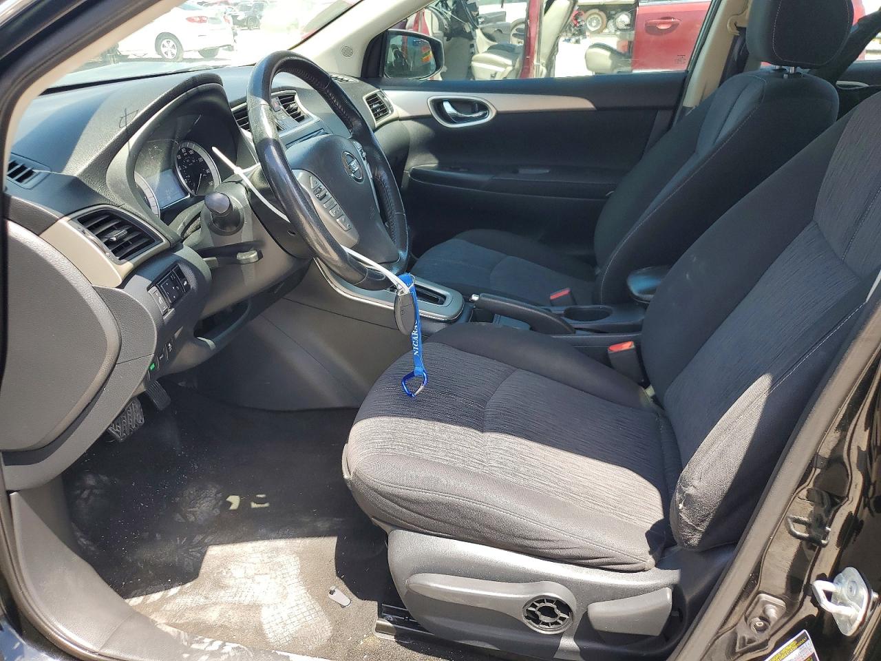 2015 Nissan Sentra Sv Black vin: 3N1AB7AP8FY265964