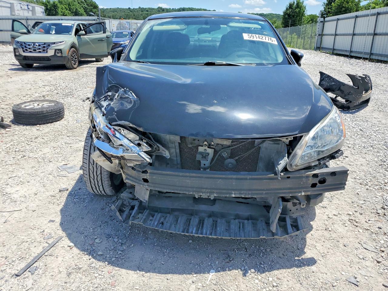 2015 Nissan Sentra Sv Black vin: 3N1AB7AP8FY265964