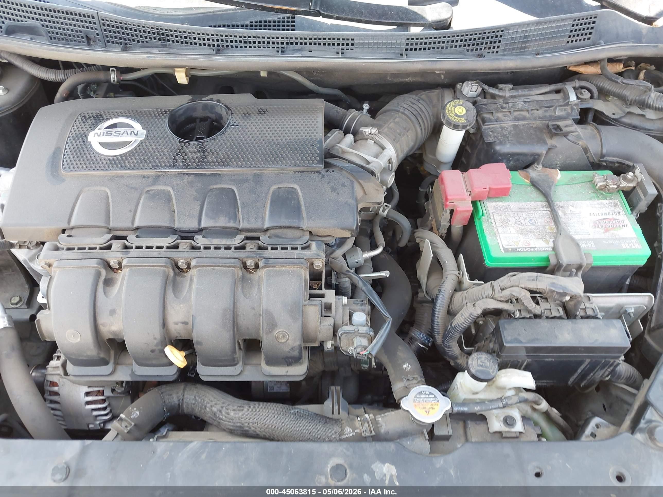 2015 Nissan Sentra Sr Черный vin: 3N1AB7AP8FY274583