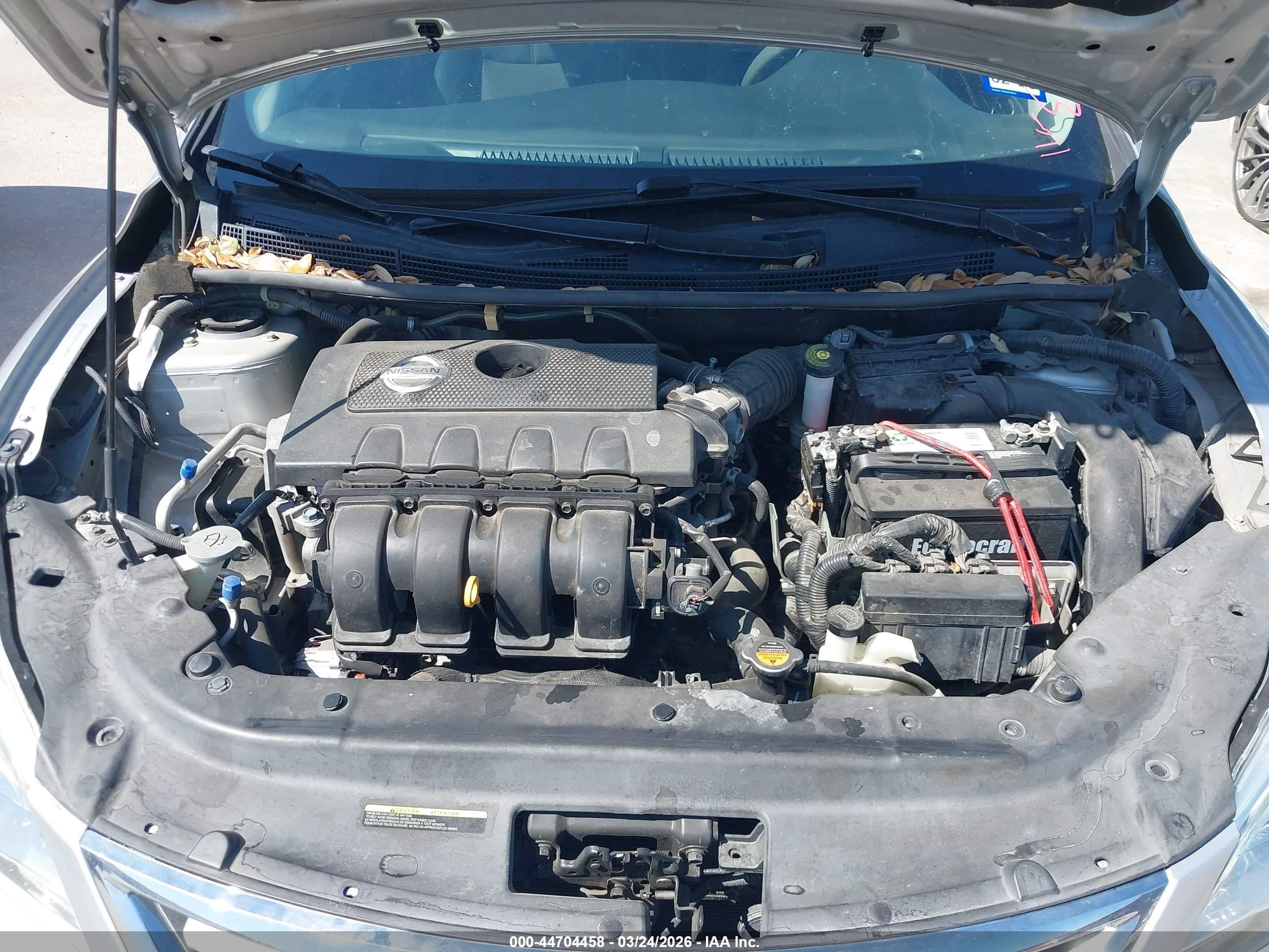 2015 Nissan Sentra S Silver vin: 3N1AB7AP8FY274910