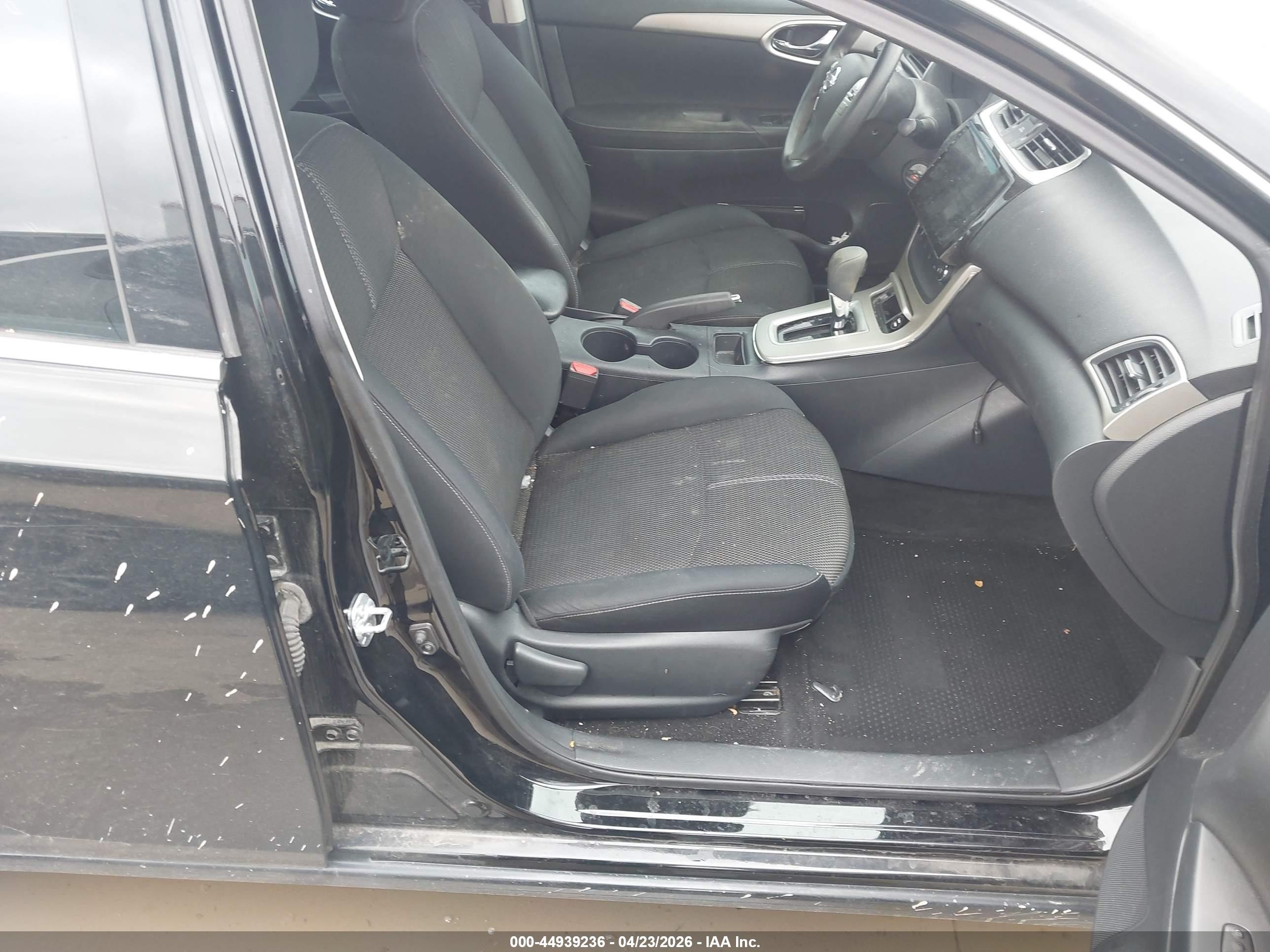 2015 Nissan Sentra S Black vin: 3N1AB7AP8FY275538