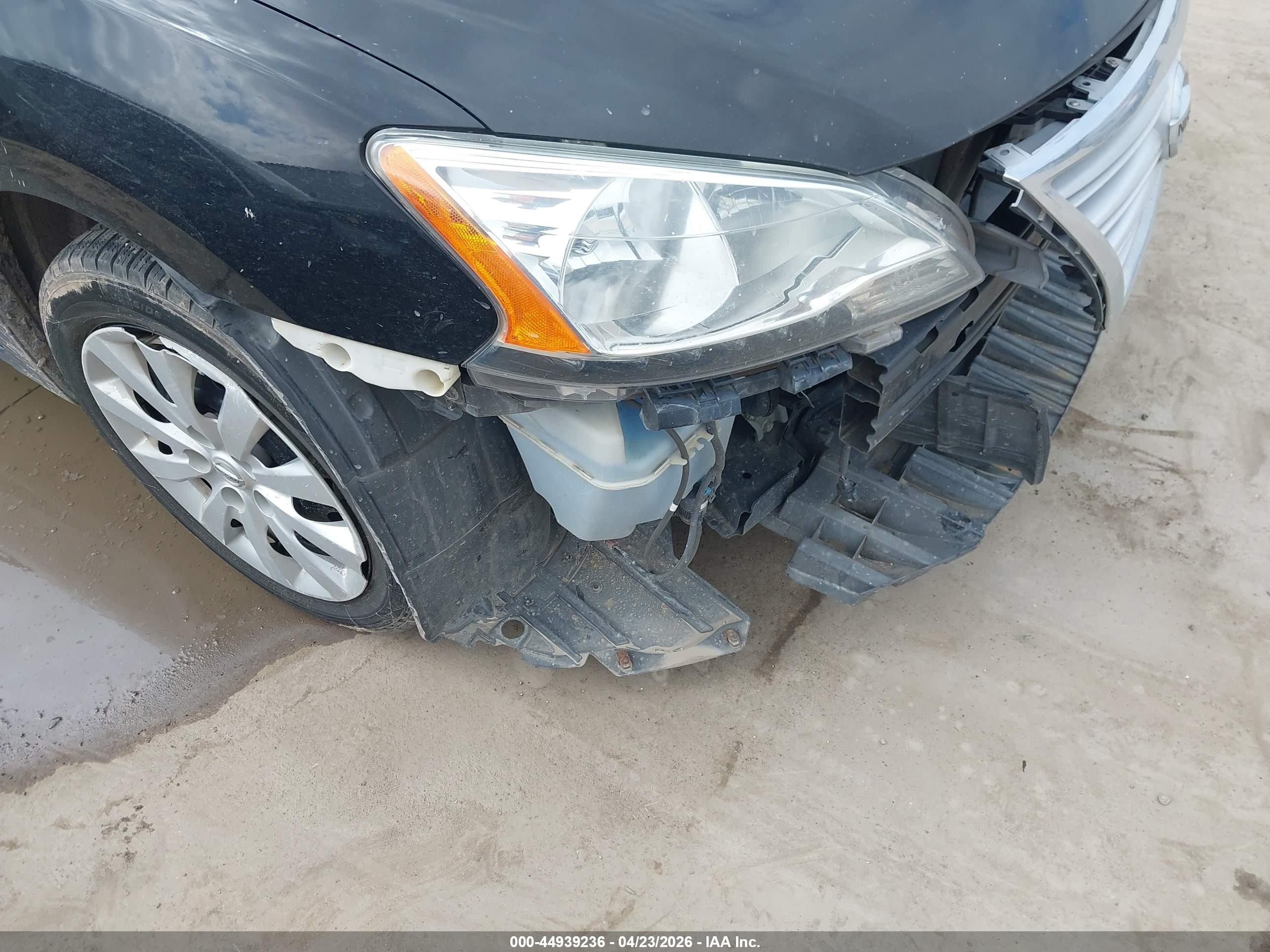 2015 Nissan Sentra S Black vin: 3N1AB7AP8FY275538
