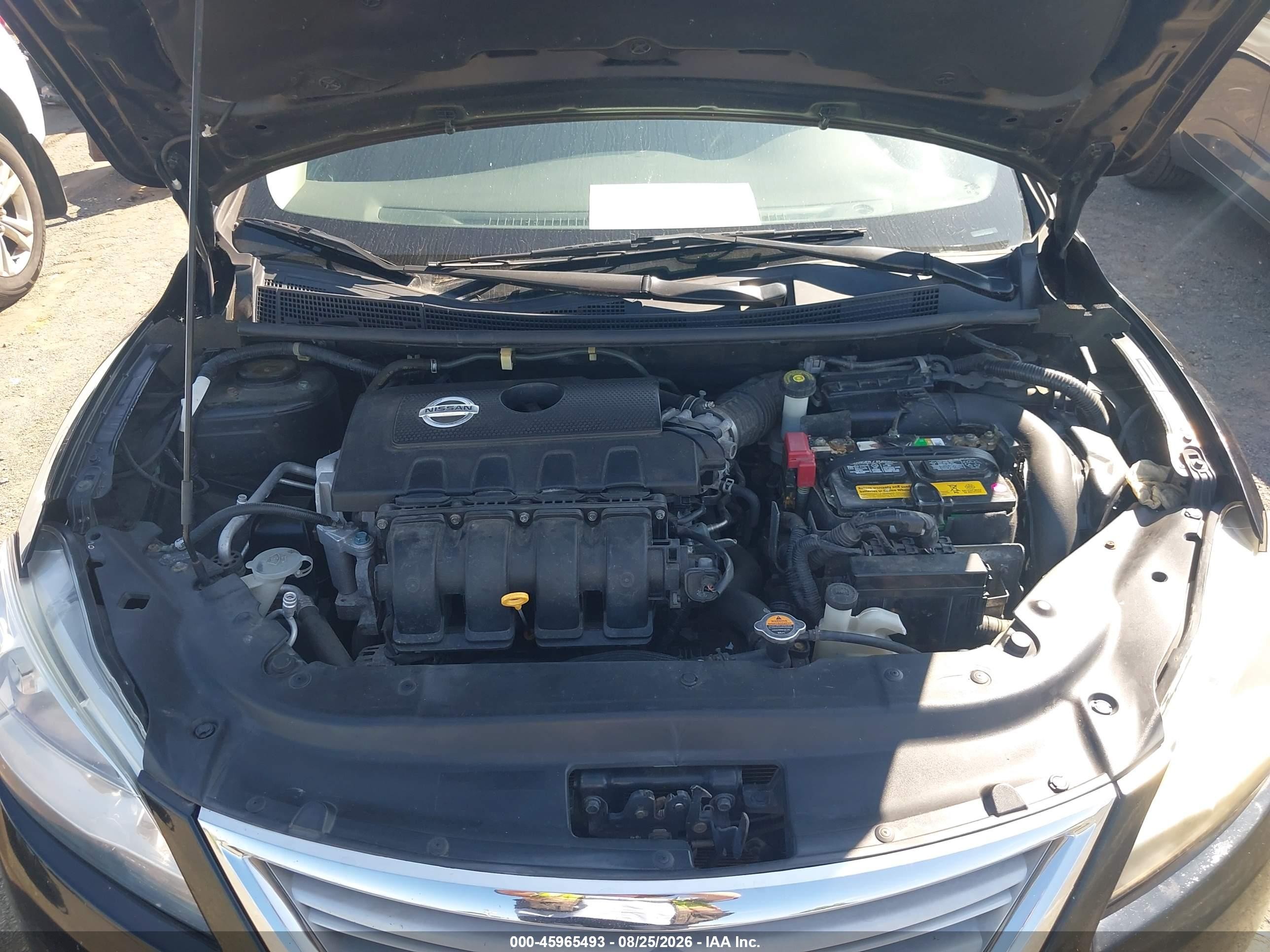 2015 Nissan Sentra Fe+ S/s/sl/sr/sv Black vin: 3N1AB7AP8FY277242