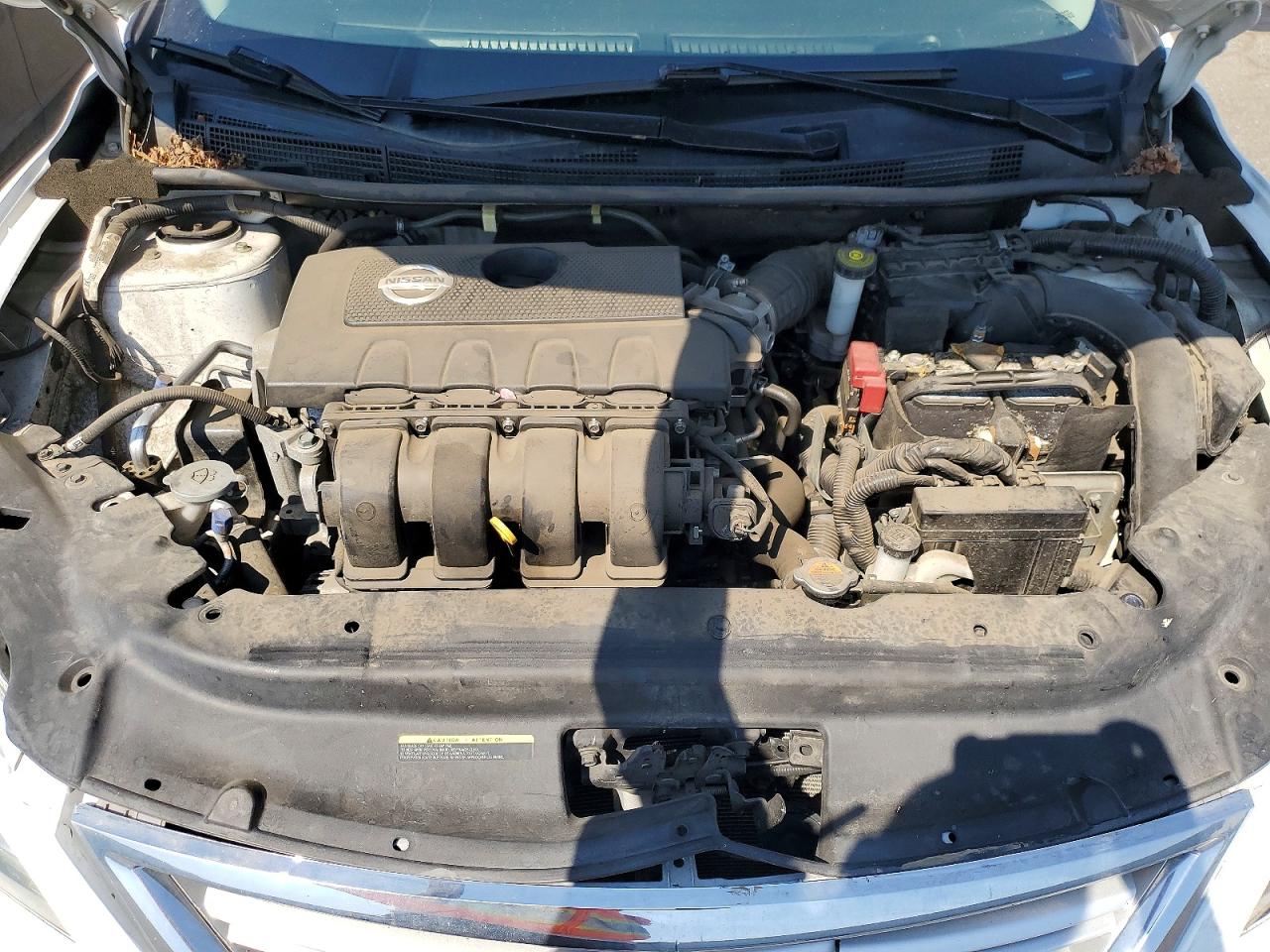 2015 Nissan Sentra S Белый vin: 3N1AB7AP8FY279914