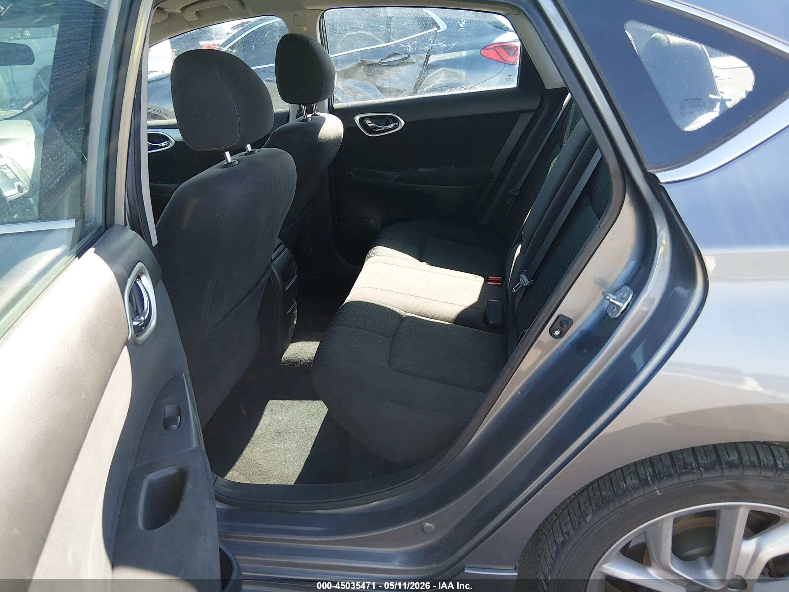 2015 Nissan Sentra Sr Gray vin: 3N1AB7AP8FY280254