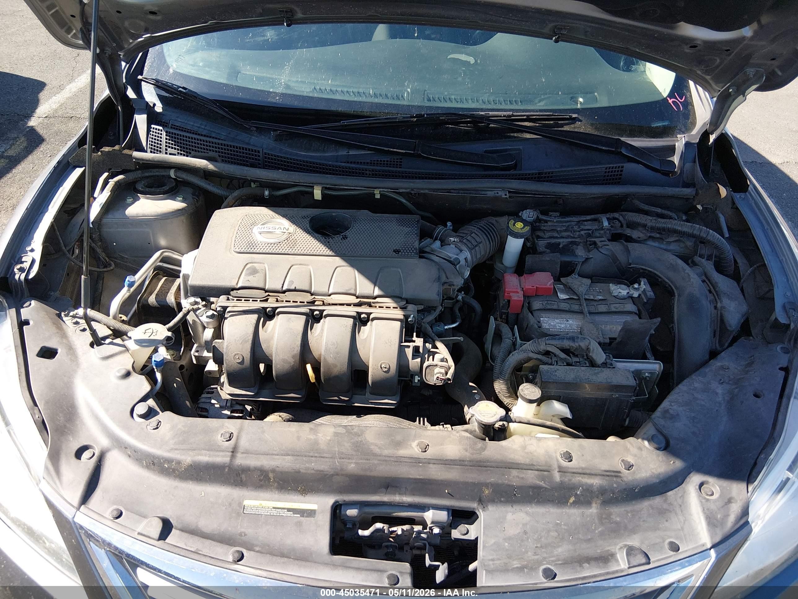 2015 Nissan Sentra Sr Gray vin: 3N1AB7AP8FY280254