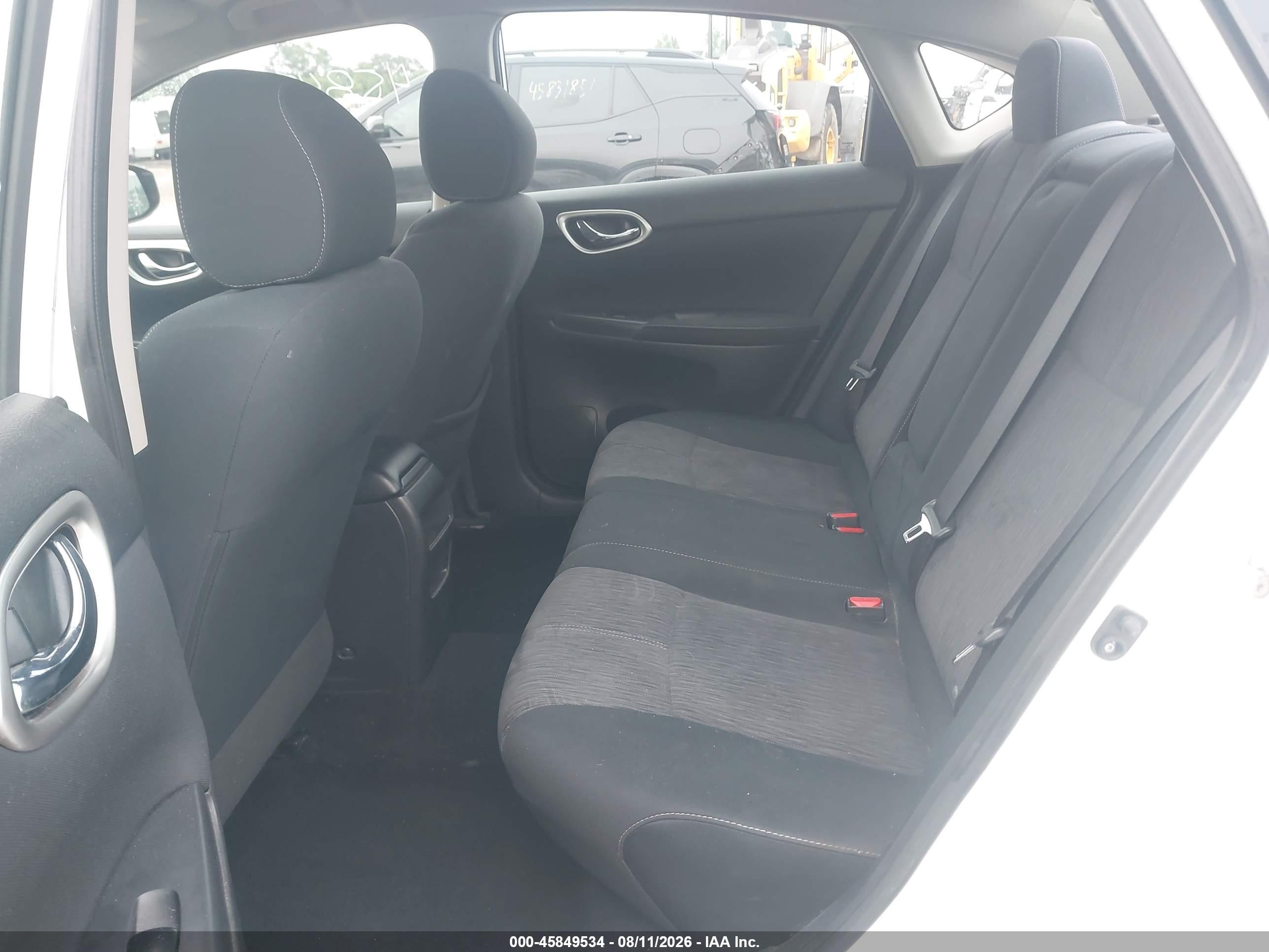 2015 Nissan Sentra Fe+ S/s/sl/sr/sv White vin: 3N1AB7AP8FY290508