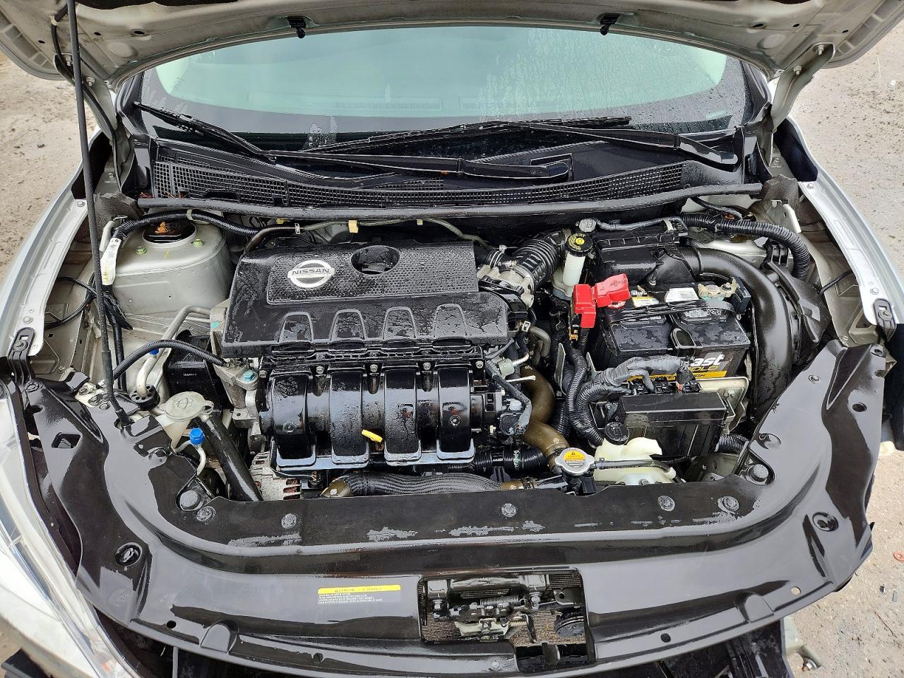 2015 Nissan Sentra Sr Silver vin: 3N1AB7AP8FY291903