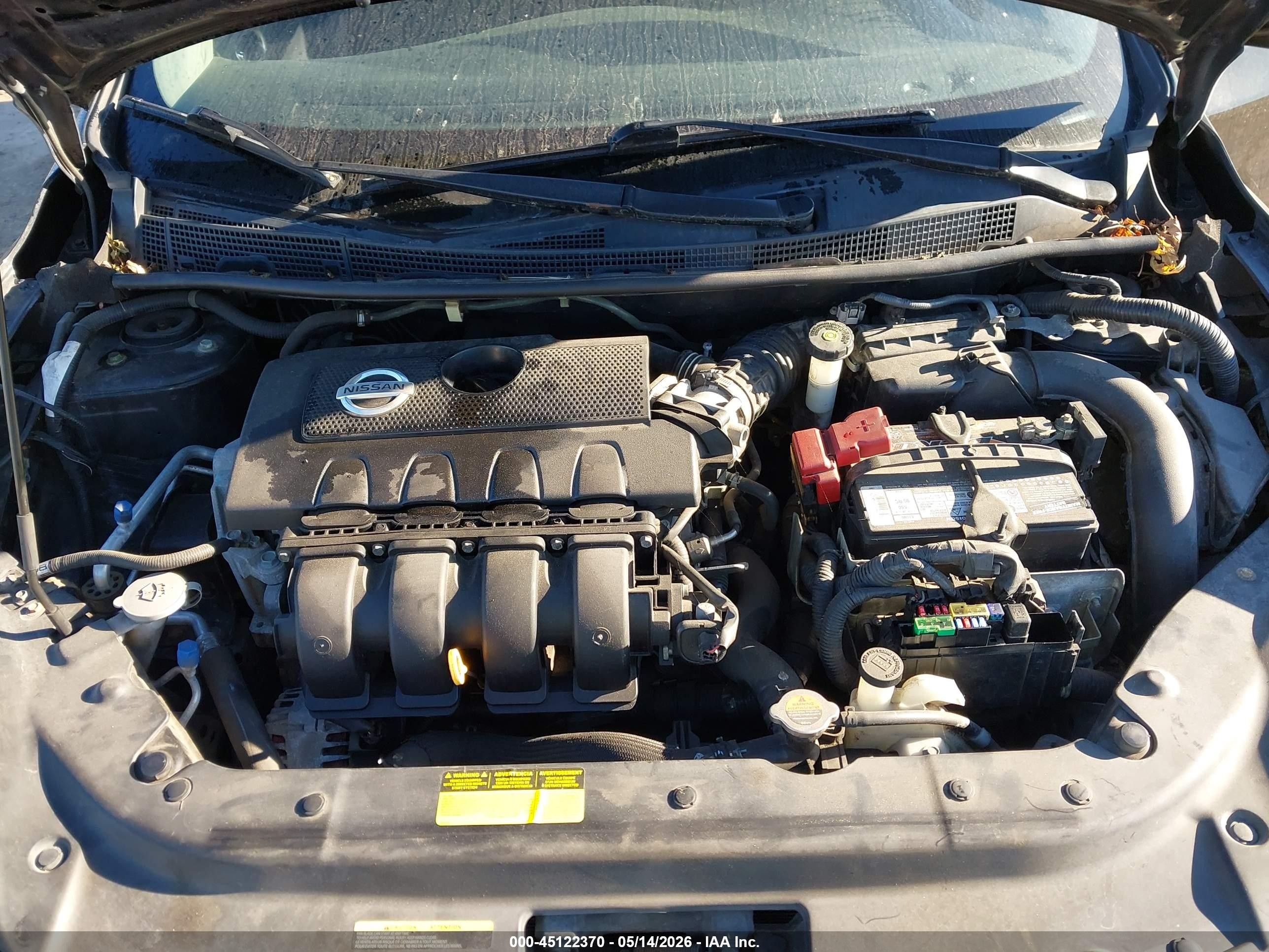 2015 Nissan Sentra Sv Black vin: 3N1AB7AP8FY299029