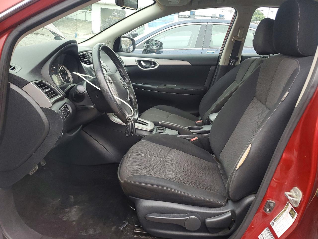 2015 Nissan Sentra Sv Красный vin: 3N1AB7AP8FY299791