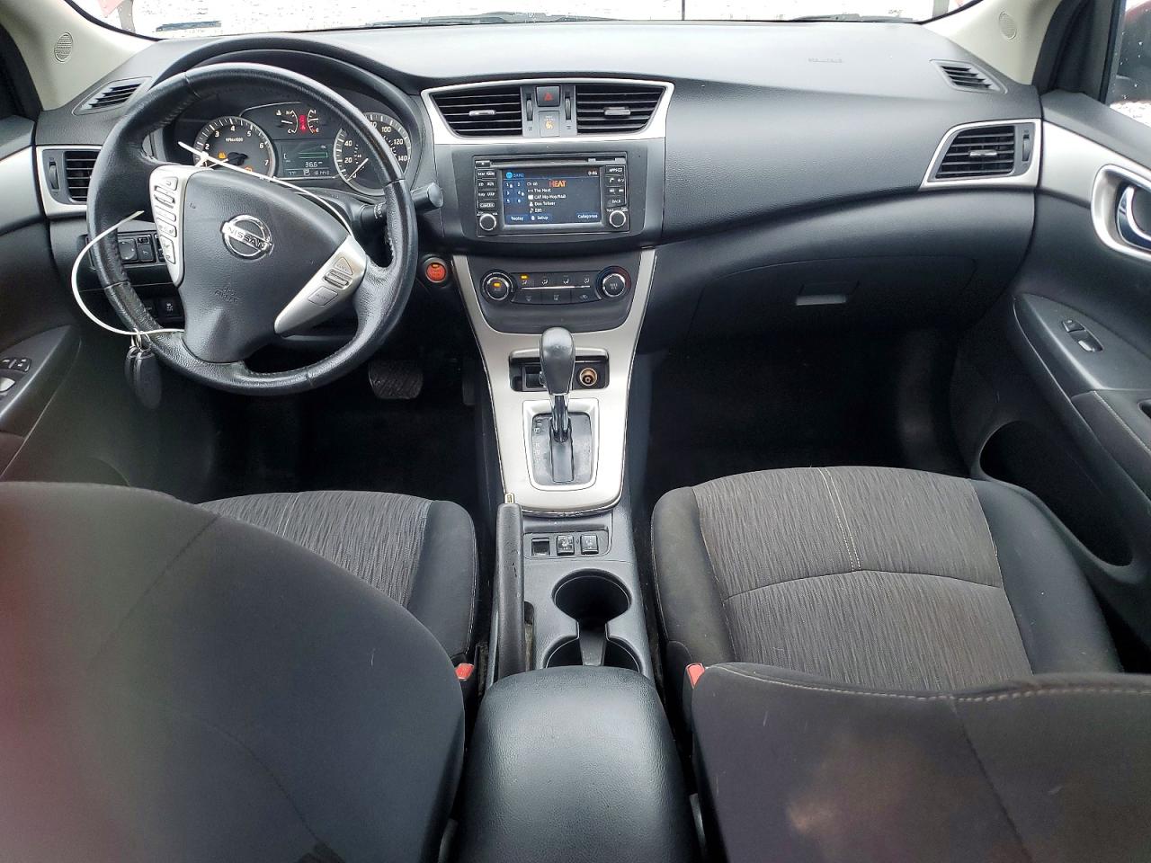 2015 Nissan Sentra Sv Красный vin: 3N1AB7AP8FY299791