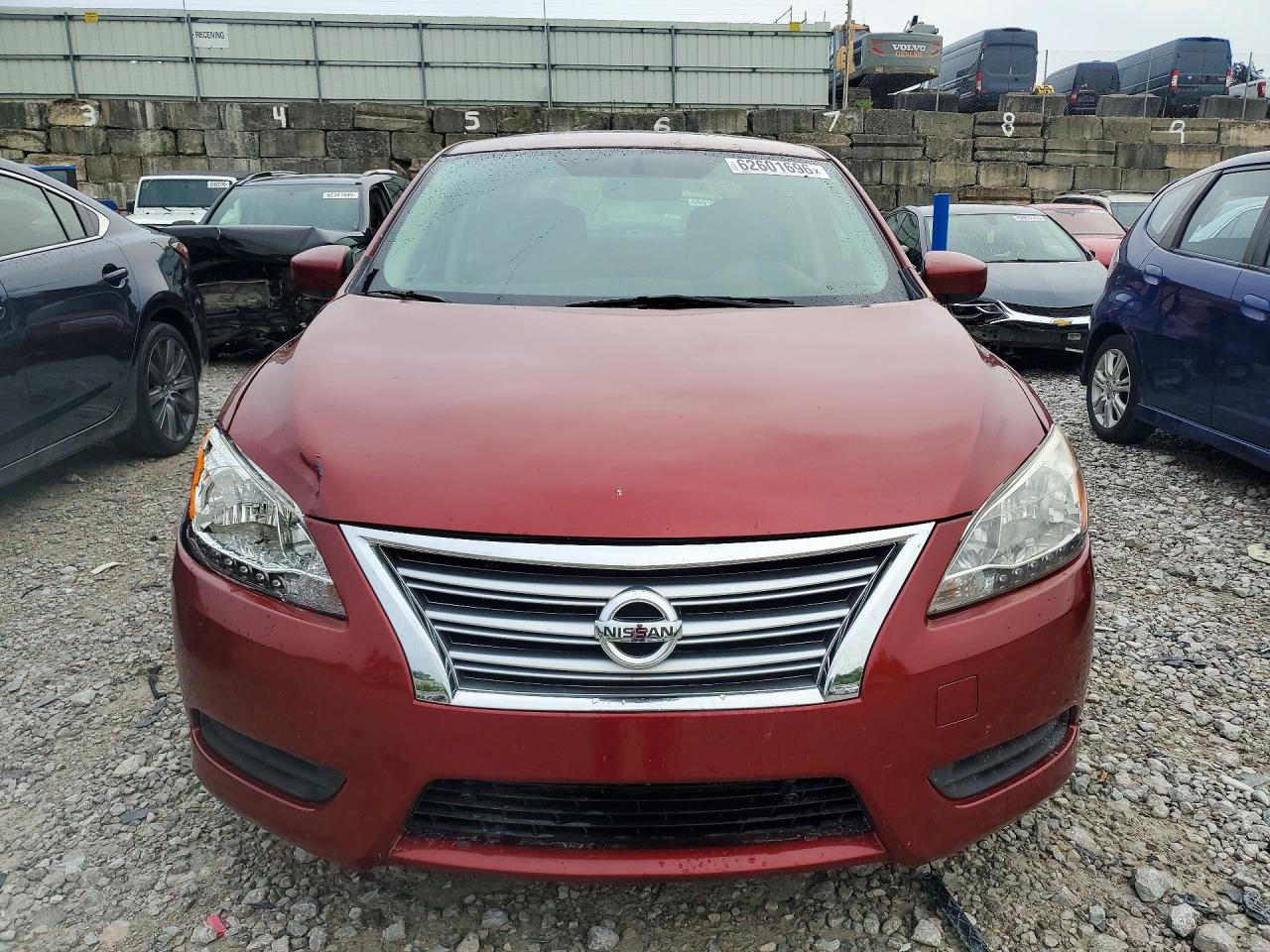 2015 Nissan Sentra Sv Красный vin: 3N1AB7AP8FY299791