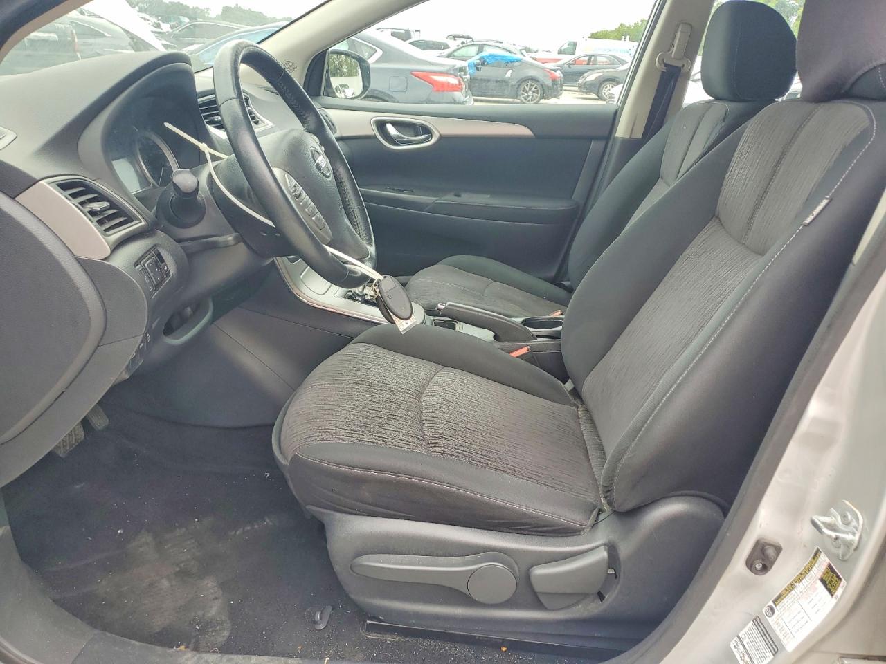2015 Nissan Sentra S Silver vin: 3N1AB7AP8FY301944