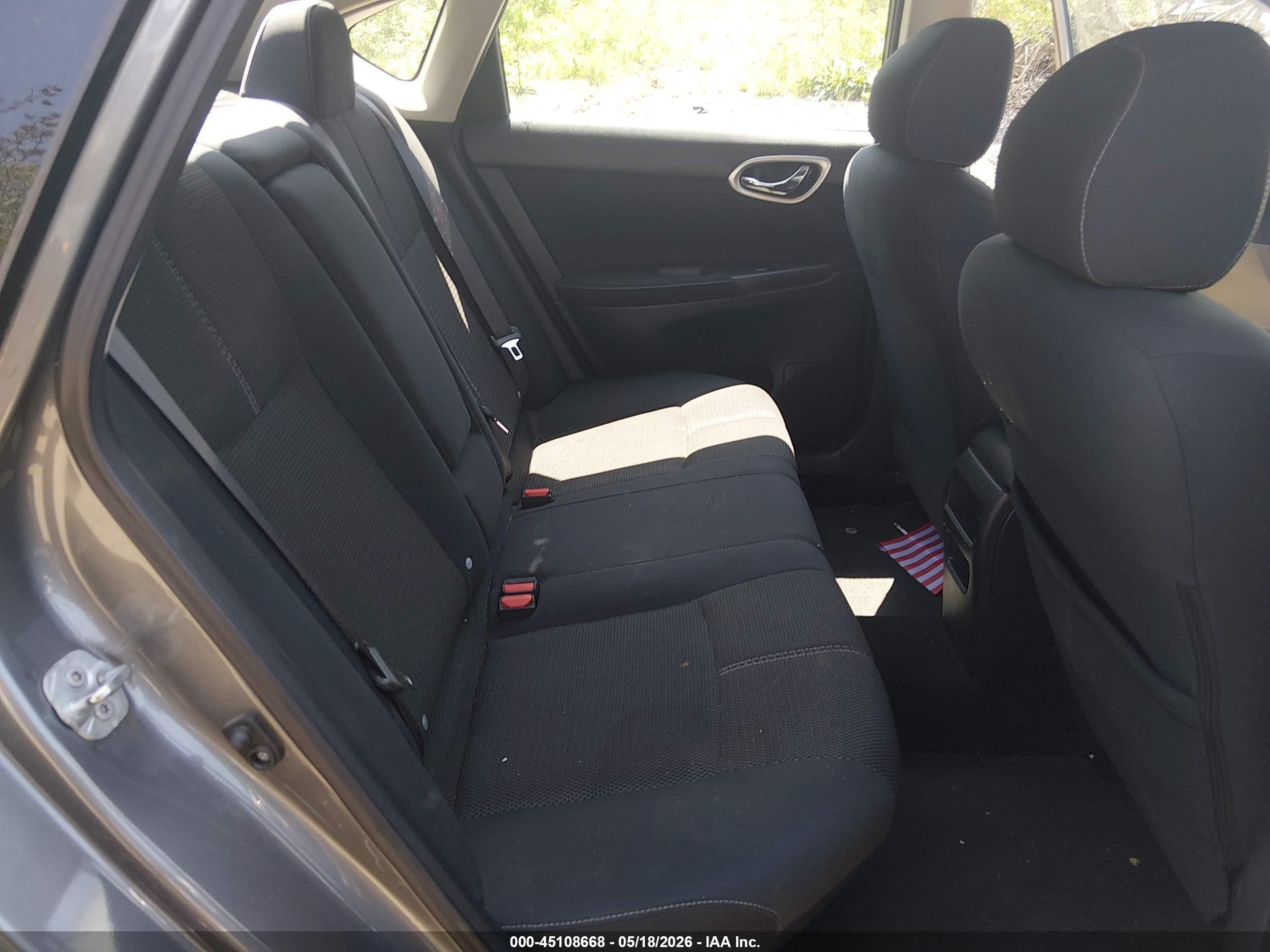 2015 Nissan Sentra S Gray vin: 3N1AB7AP8FY304522
