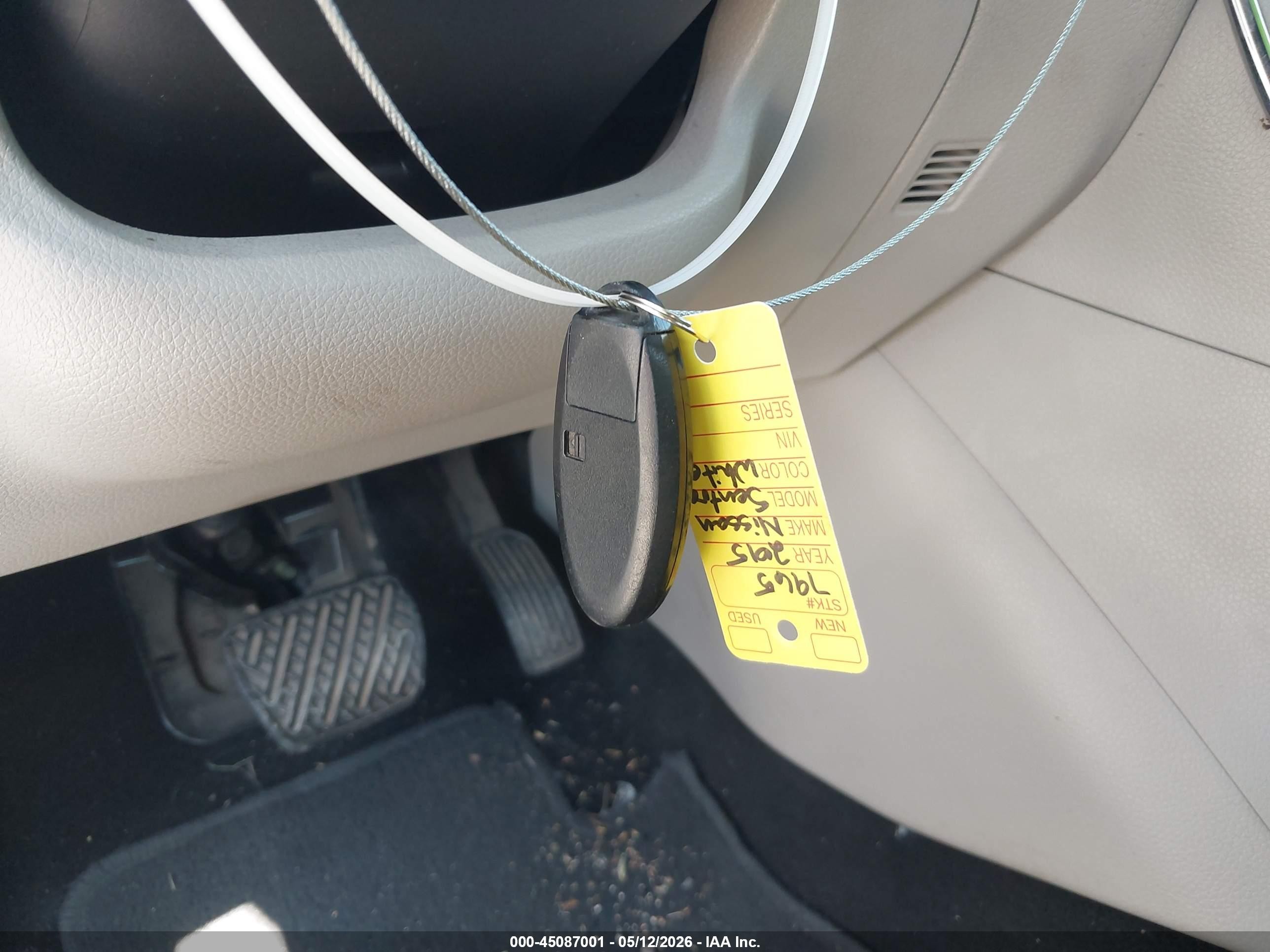2015 Nissan Sentra Sv White vin: 3N1AB7AP8FY306593