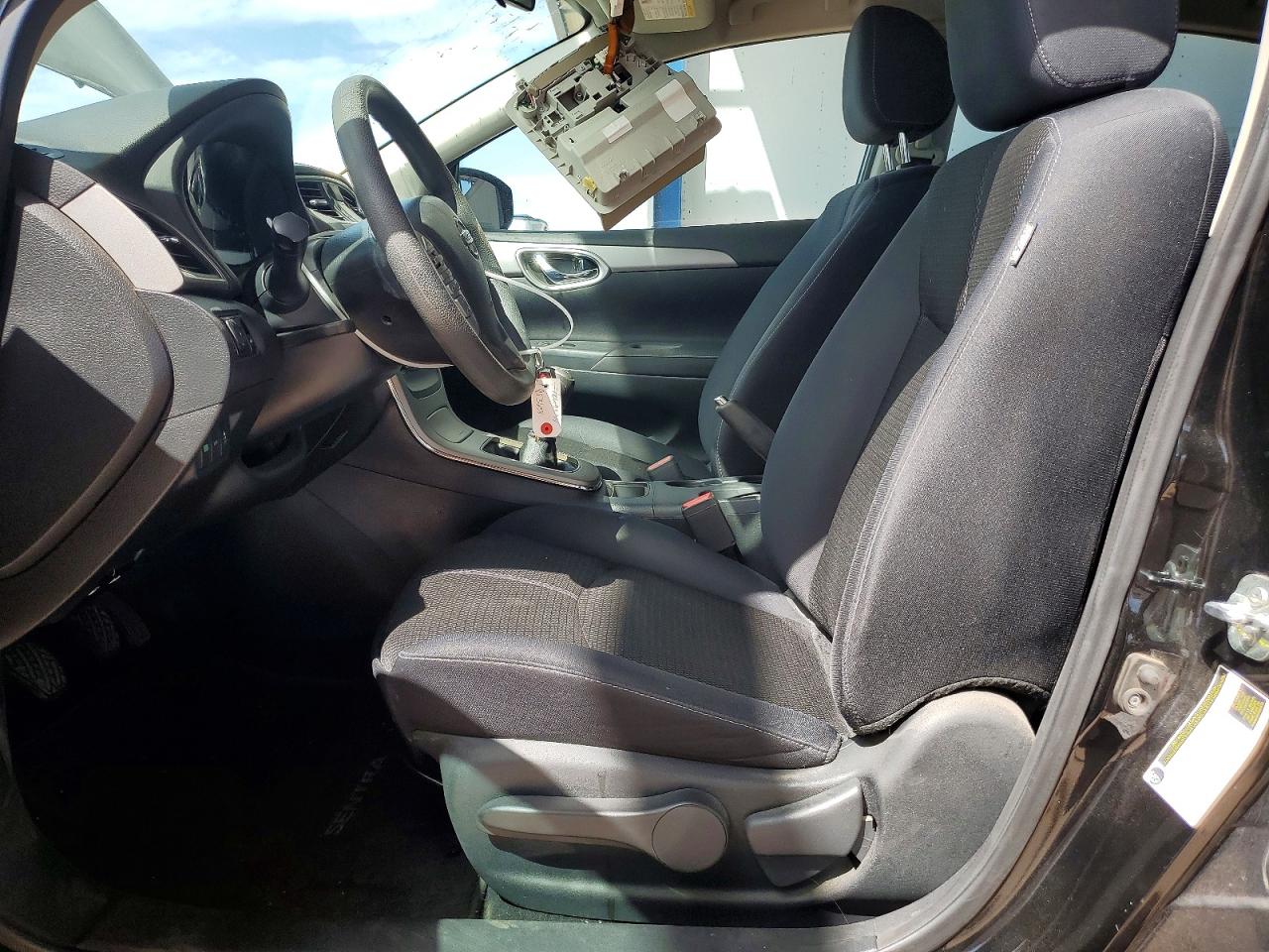 2015 Nissan Sentra S Black vin: 3N1AB7AP8FY307405