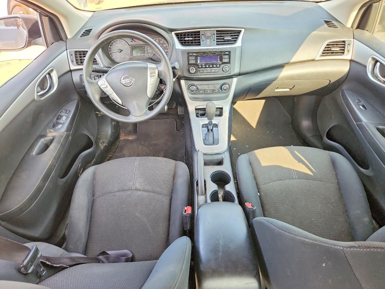 2015 Nissan Sentra S Gray vin: 3N1AB7AP8FY309722