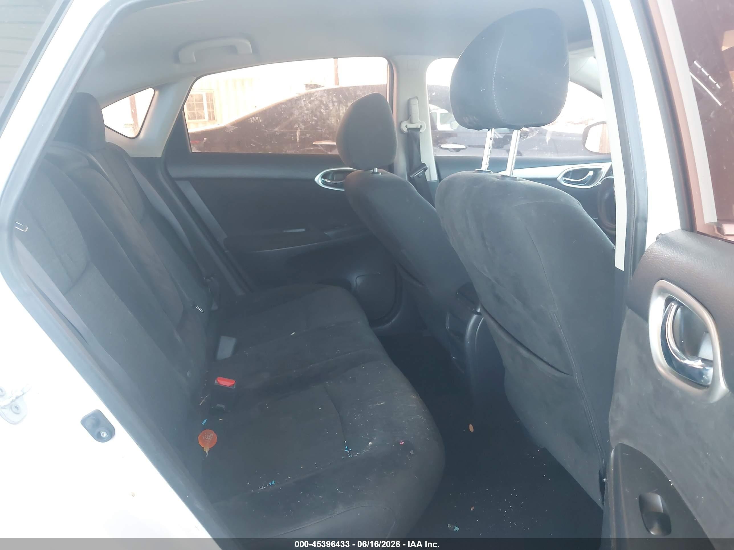 2015 Nissan Sentra Sr White vin: 3N1AB7AP8FY310403