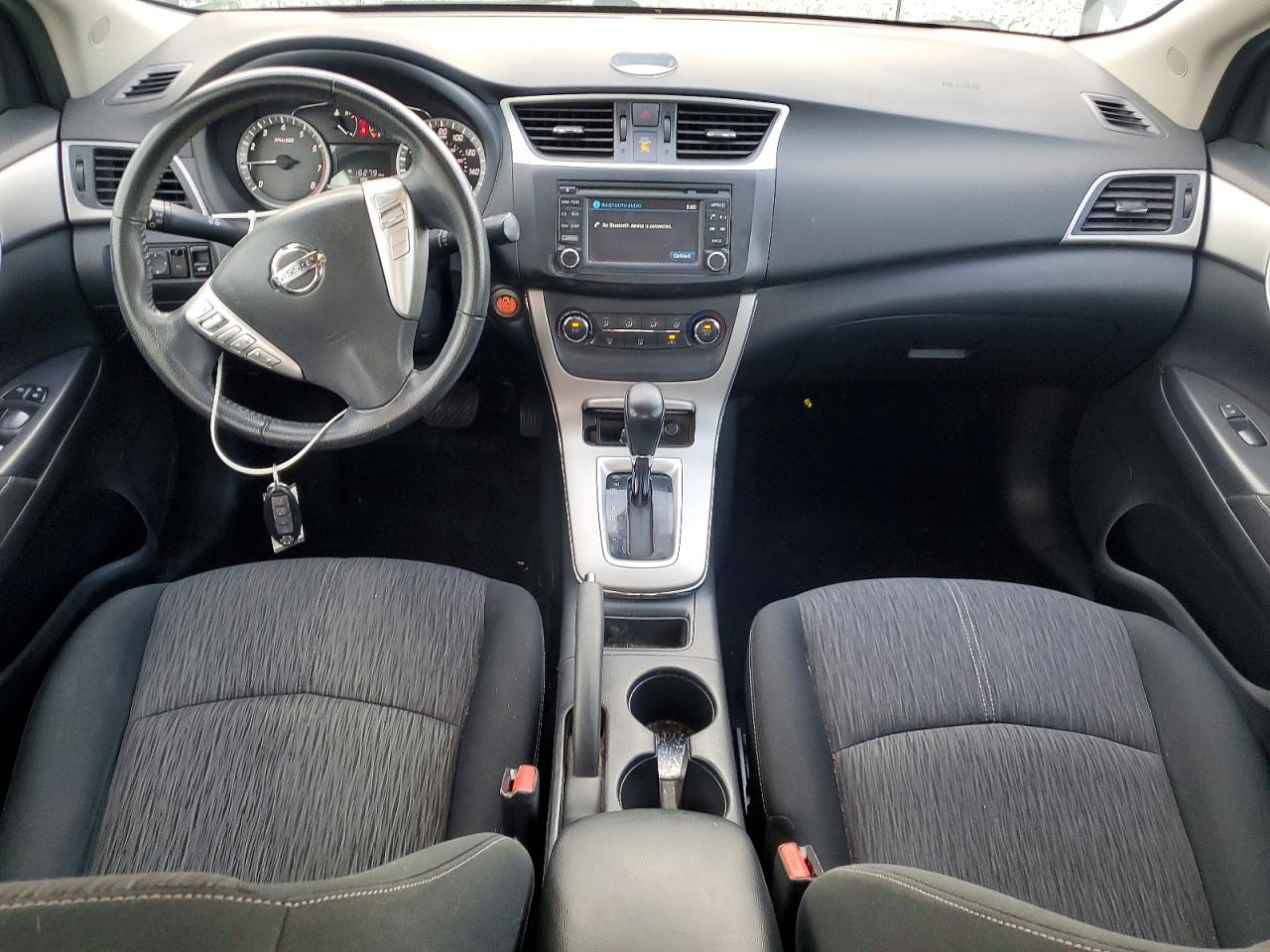 2015 Nissan Sentra Sv Gray vin: 3N1AB7AP8FY329288