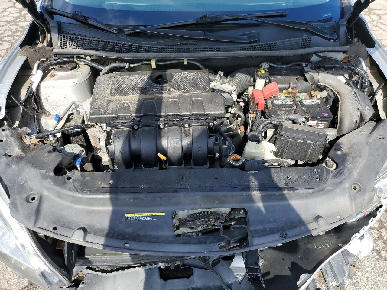 2015 Nissan Sentra S Silver vin: 3N1AB7AP8FY330098